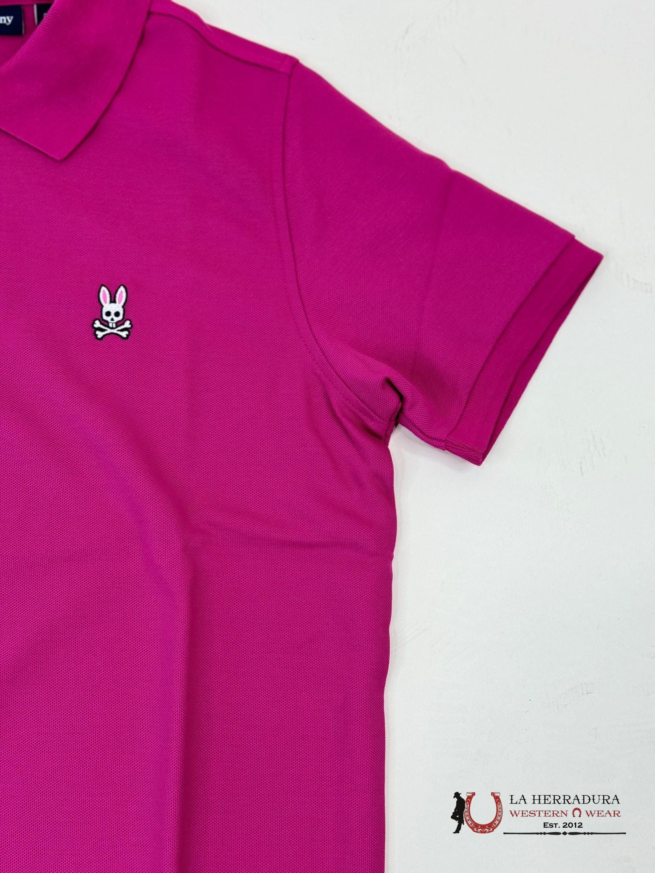 Psycho Bunny Wild Berry Classic Polo Ropa Hombres