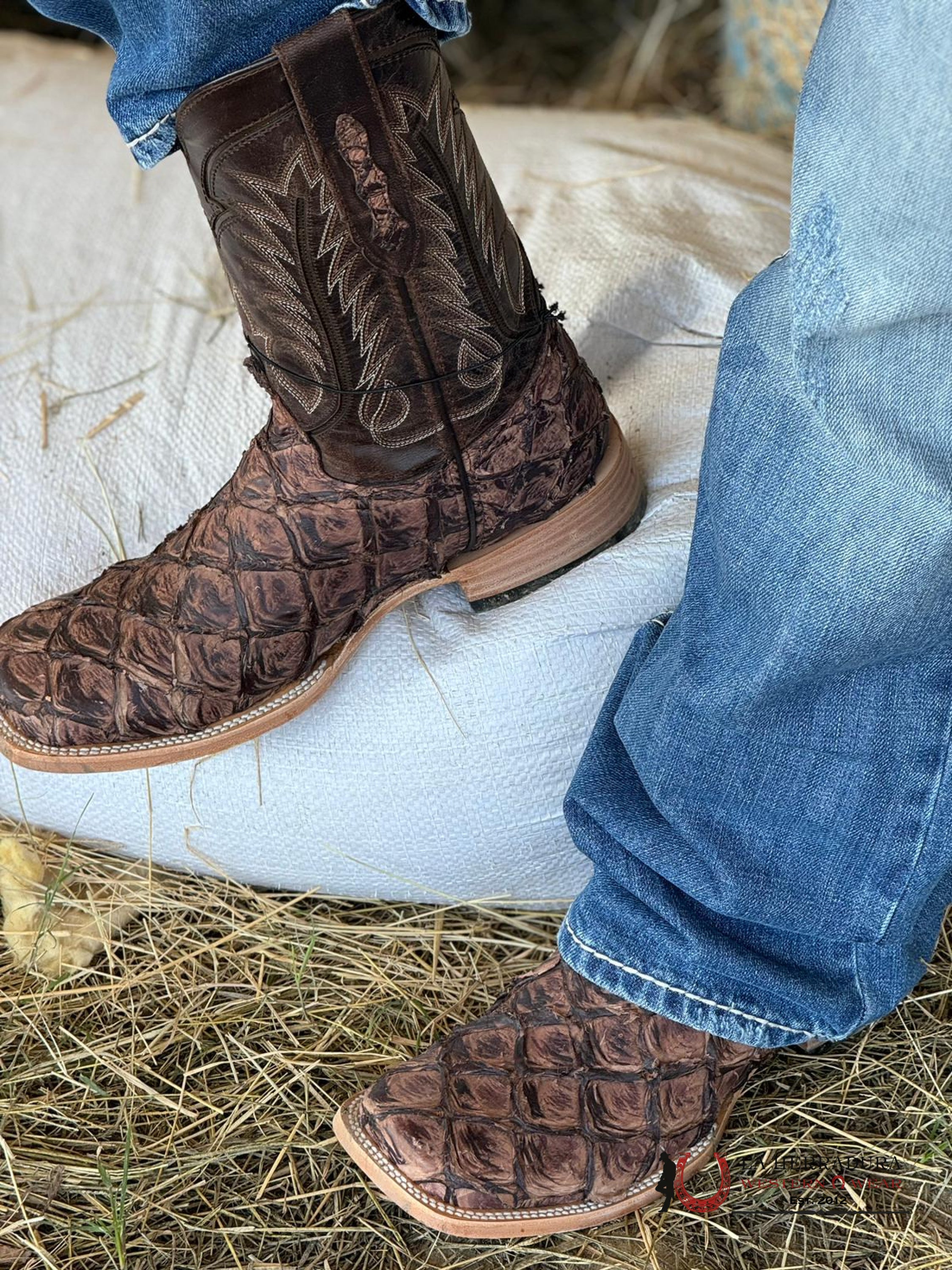 Ranchers Bigbass Charuto Md Brown Laramie Botas Hombres