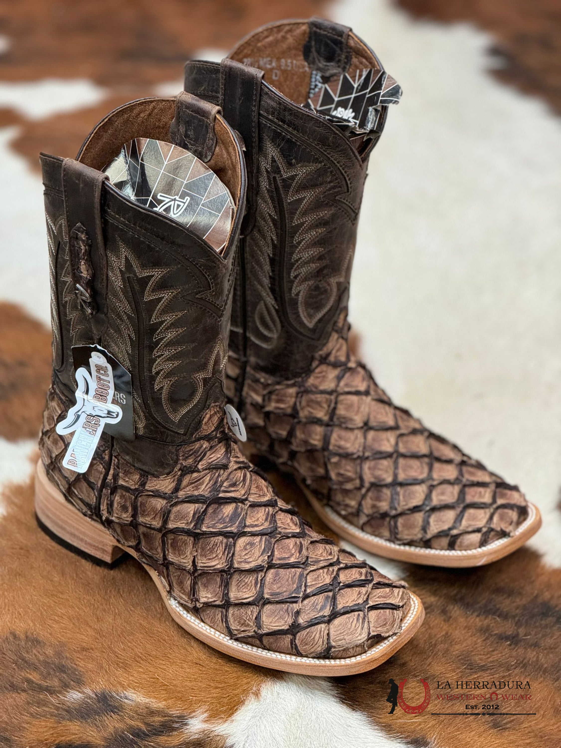 Ranchers Bigbass Charuto Md Brown Laramie Botas Hombres