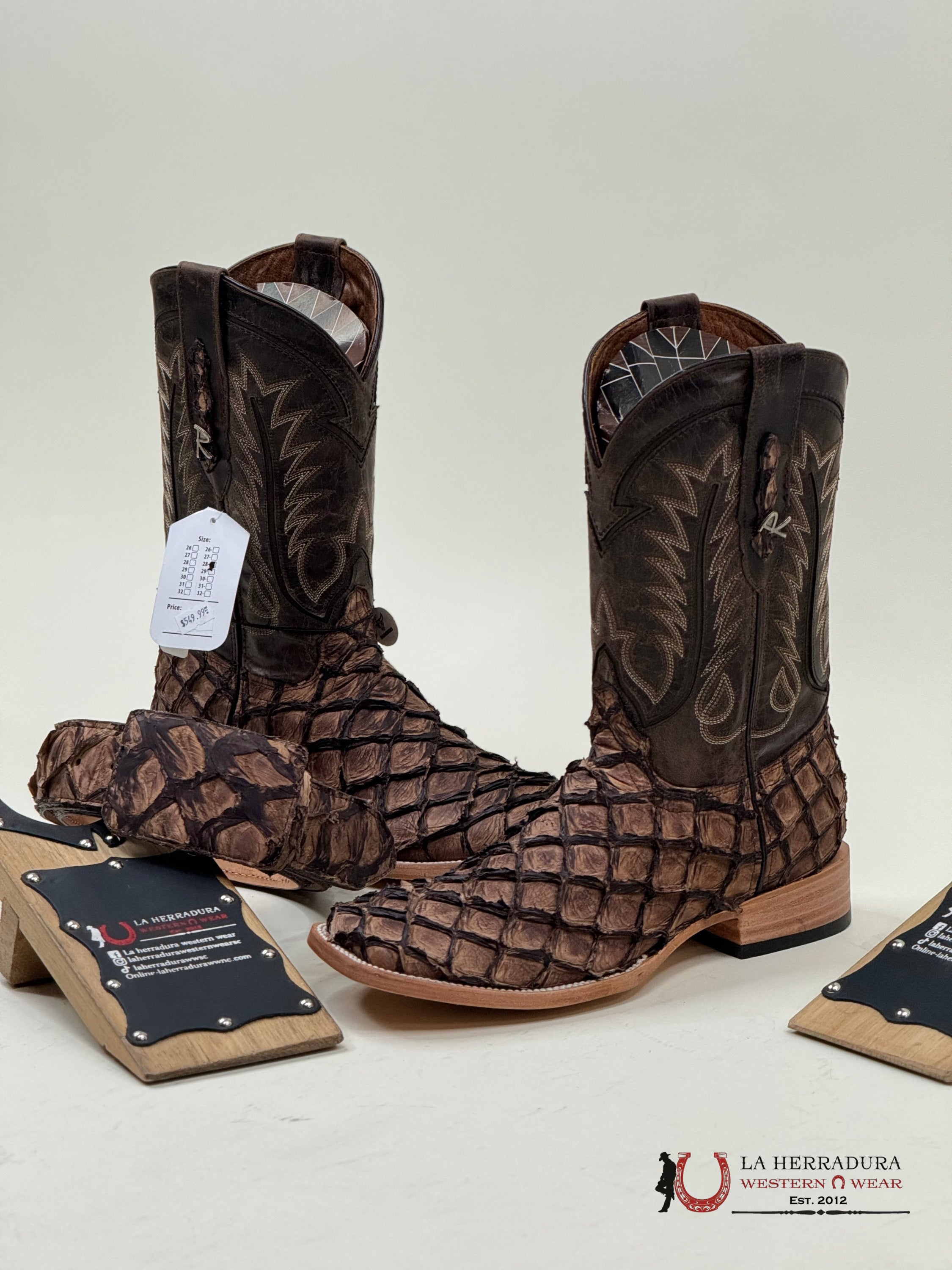 Ranchers Bigbass Charuto Md Brown Laramie Botas Hombres
