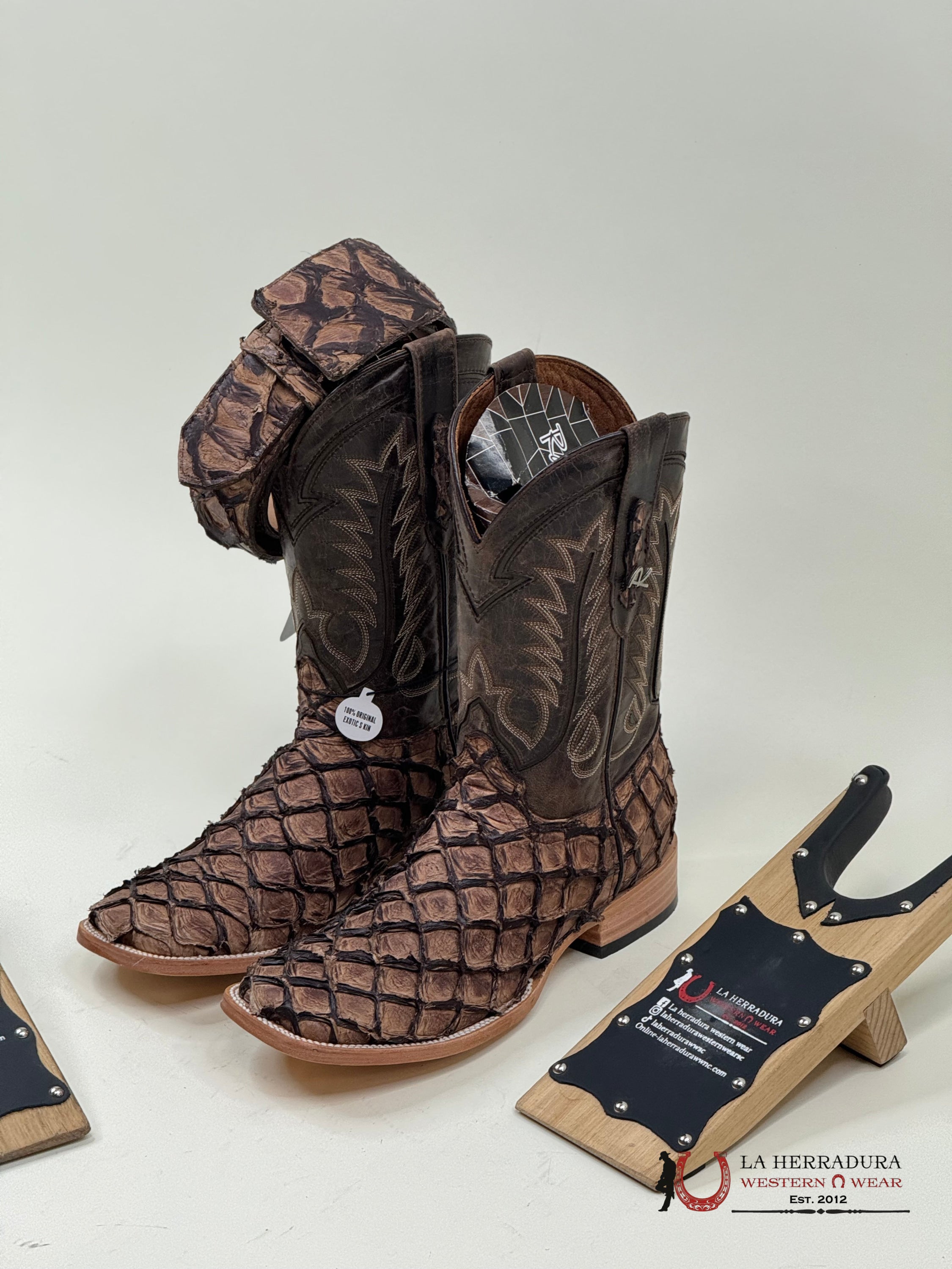 Ranchers Bigbass Charuto Md Brown Laramie Botas Hombres