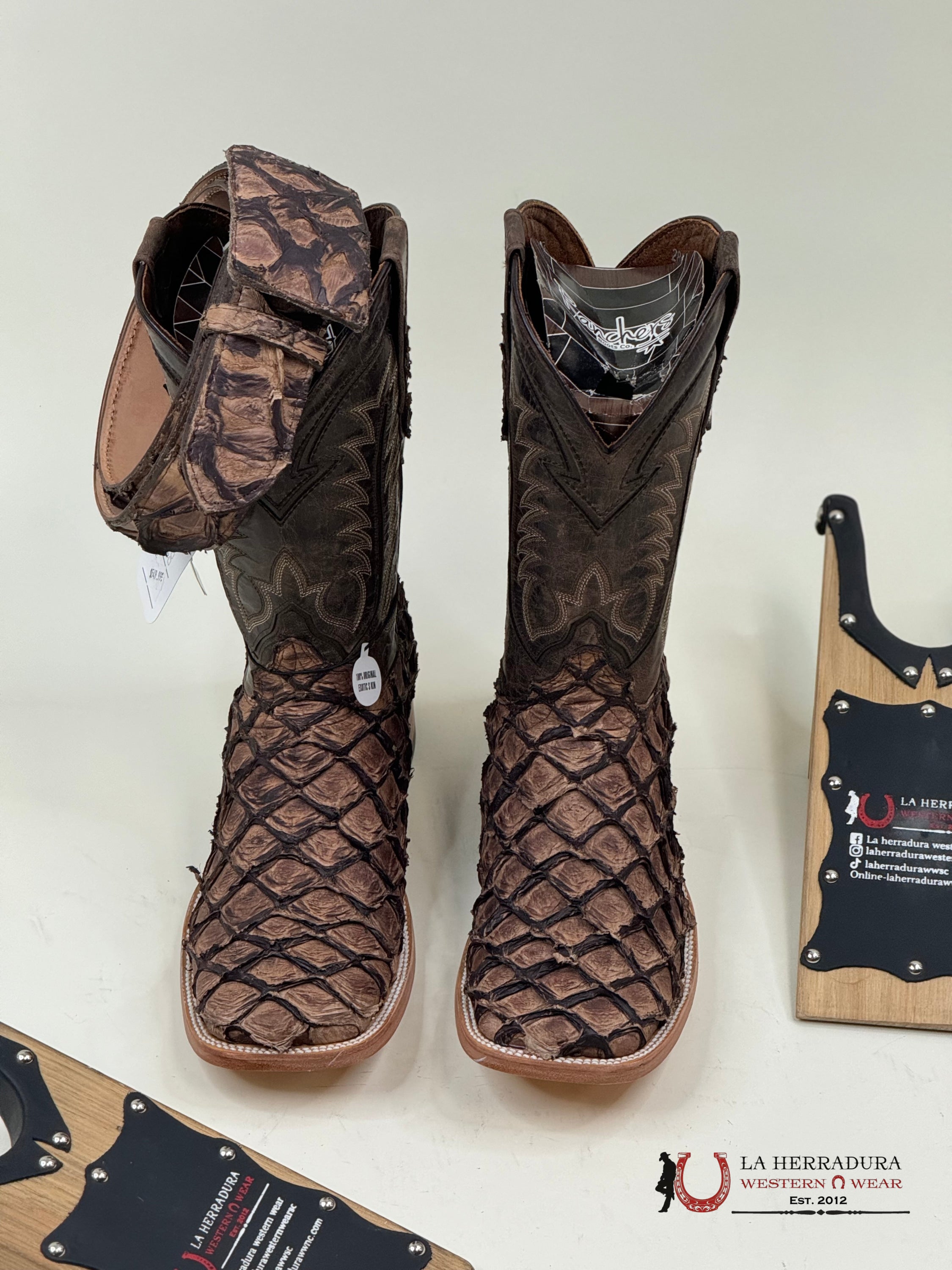 Ranchers Bigbass Charuto Md Brown Laramie Botas Hombres