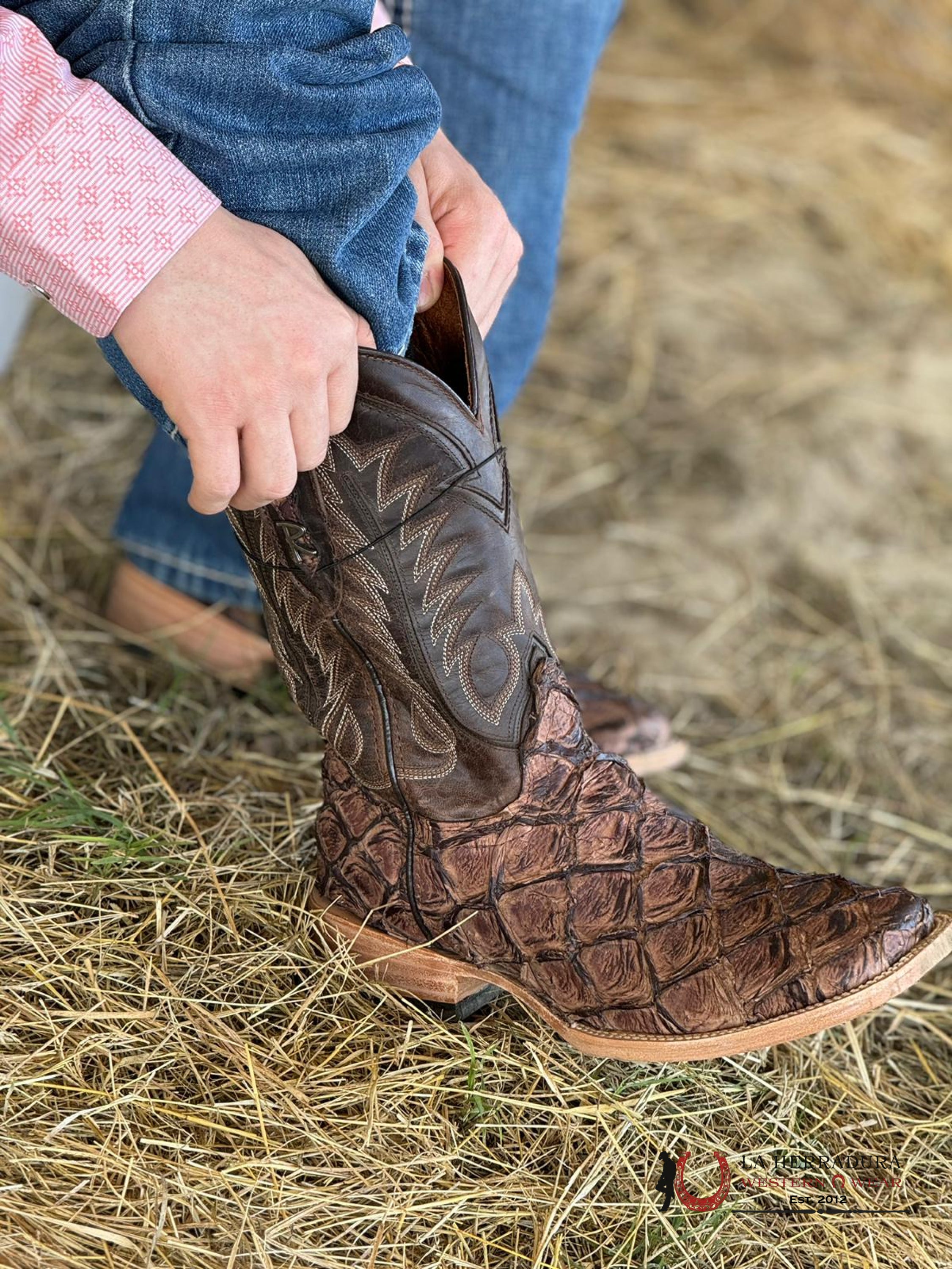 Ranchers Bigbass Charuto Md Brown Laramie Botas Hombres