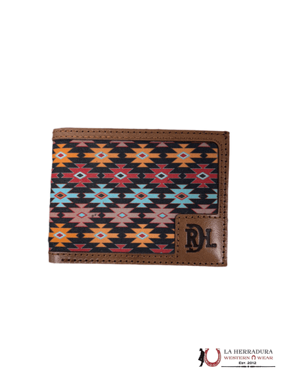 RDH CARTERA BIFOLD AZTECA ESTAMPADA A COLORES - 22228881W4