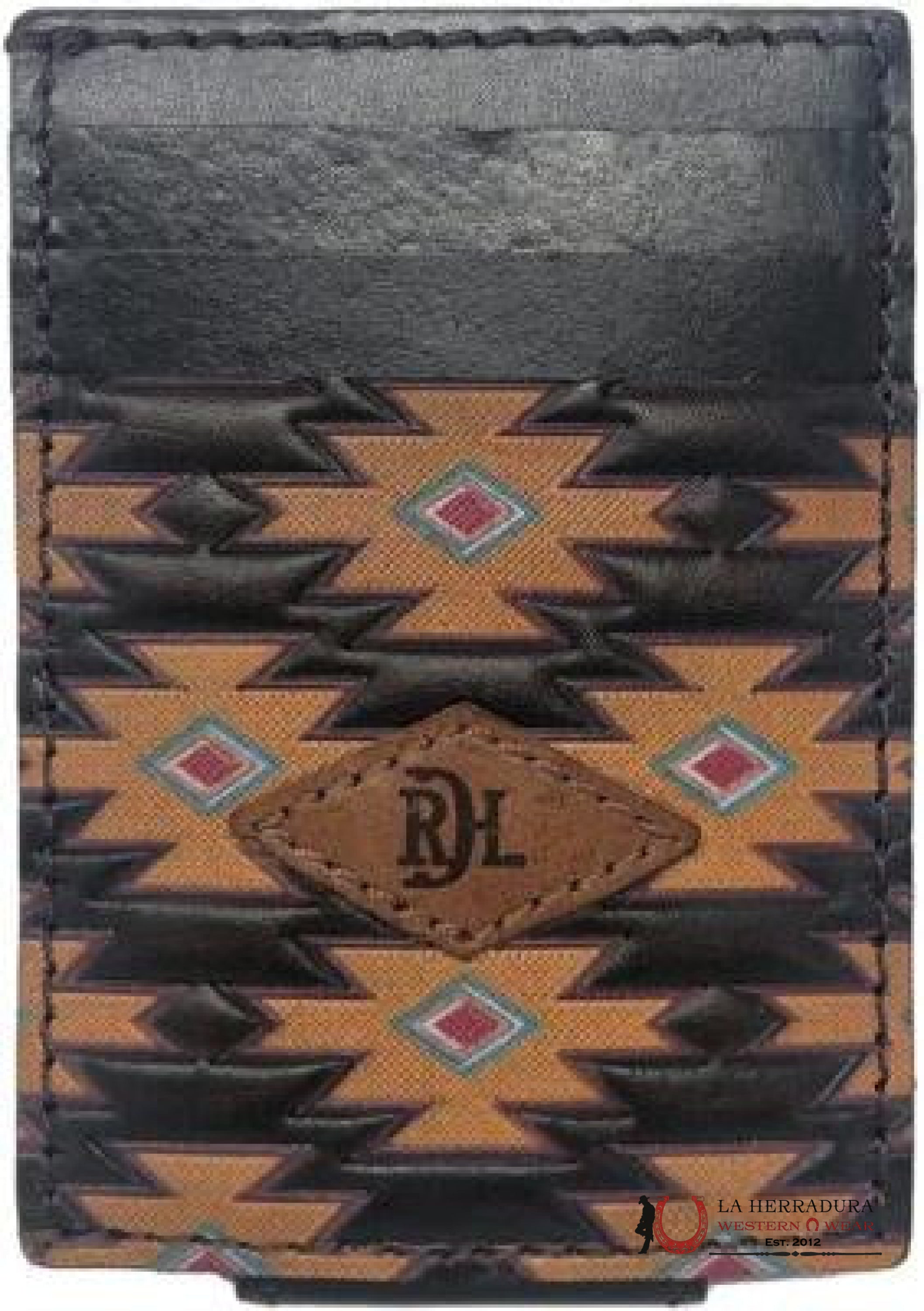 RDH MENS AZTEC YELLOW CARD CASE W/MAGNETIC CLIP WALLET- 23111875M5 ACCESORIOS