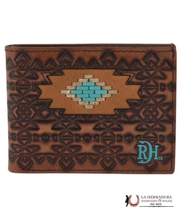 CARTERA AZTECA BIFOLD DE HOMBRE MARRÓN RDH - 23111881W10