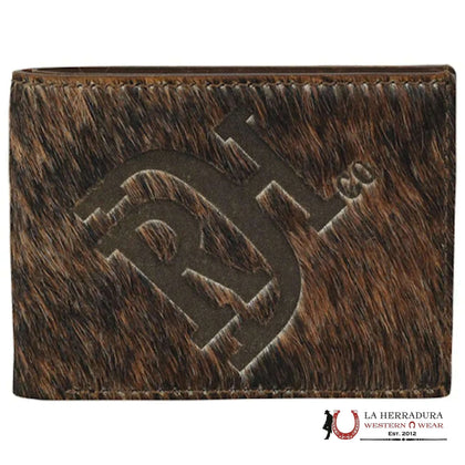 RDH MENS BROWN COWHIDE BIFOLD WALLET- 22228881W5