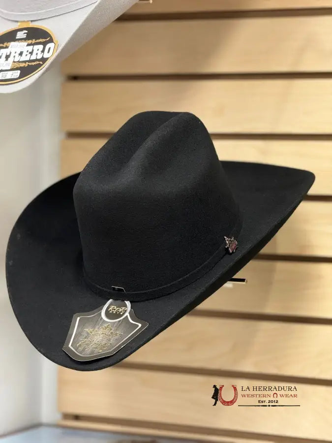 Rdr Black Felt Hat 4X Tejana