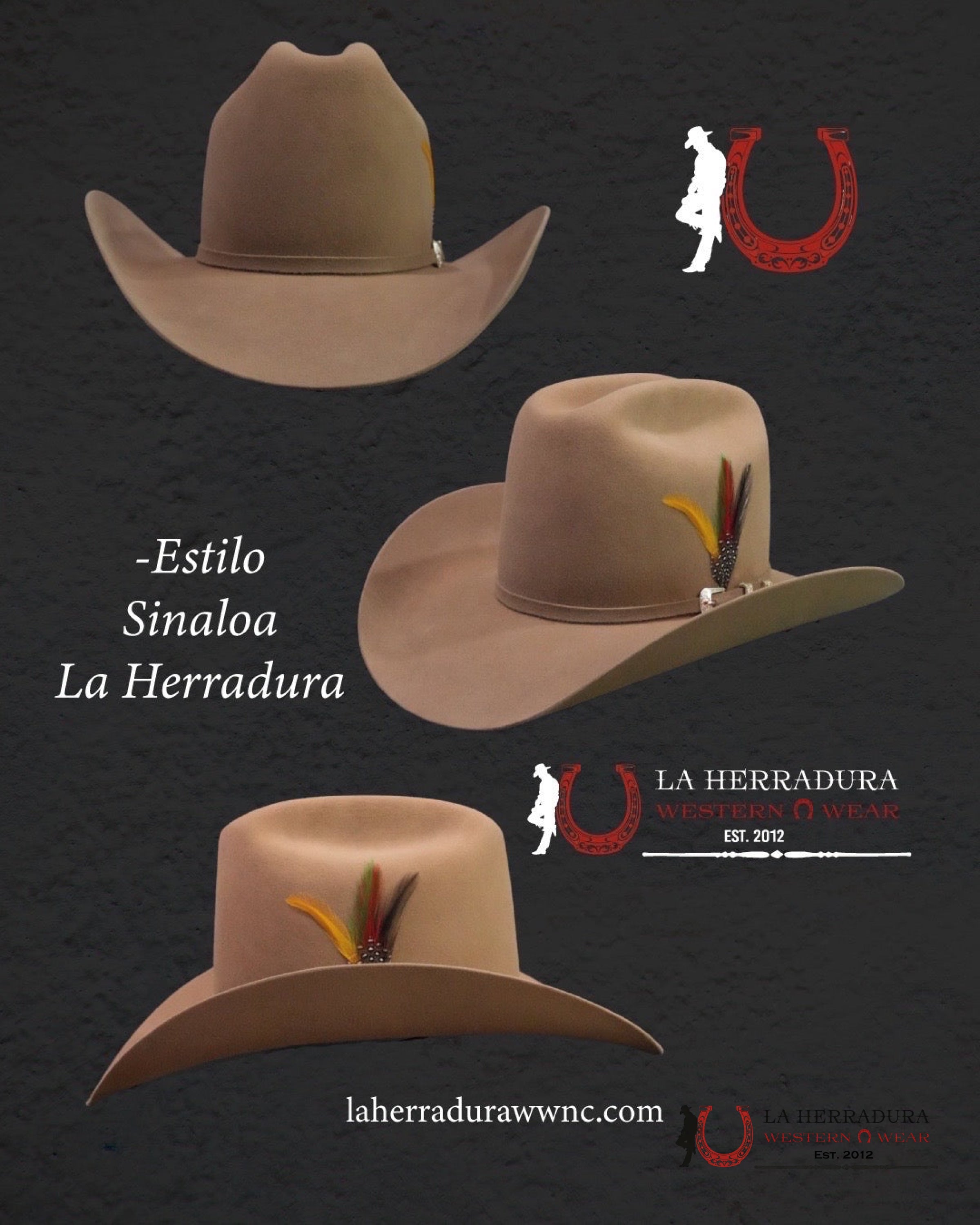 RDR 10X PECAN EL PATRON COWBOY HAT TALL CROWN TEJANA