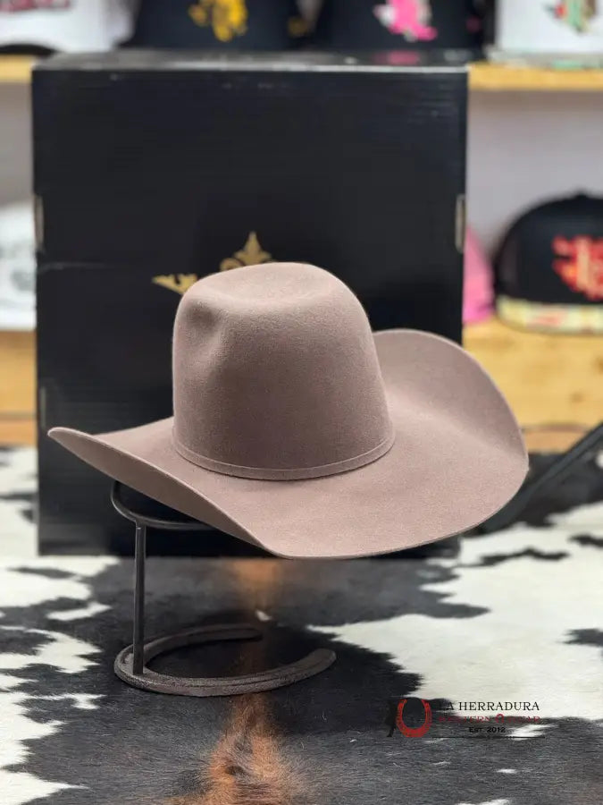 Rdr Copa Alta 6X El Patrón Cowboy Hat Open Crown Moka Tejana