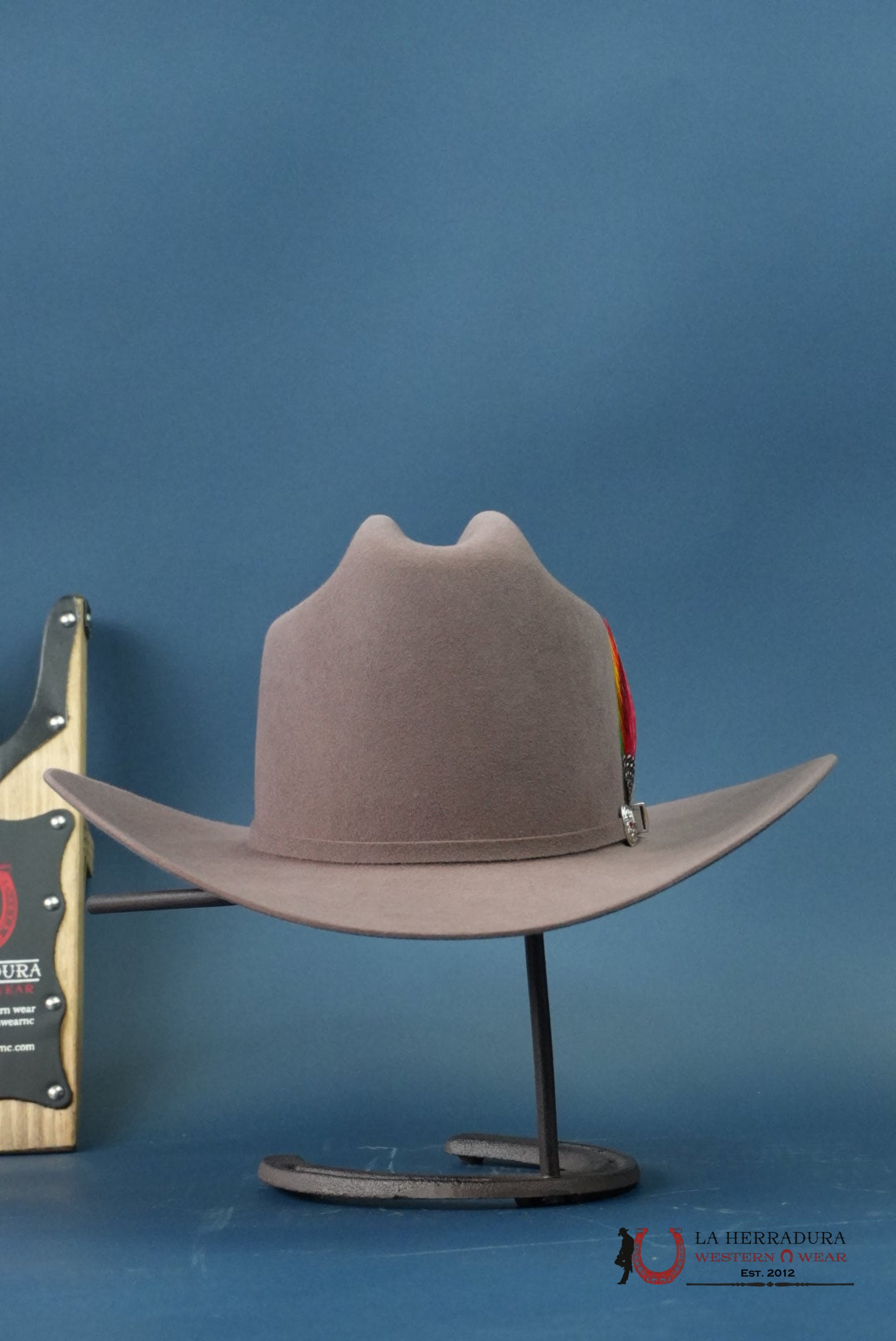 RDR COPA ALTA 6X EL PATRÓN COWBOY HAT OPEN CROWN MOKA TEJANA