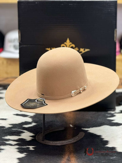 RDR COPA ALTA 6X EL PATRÓN COWBOY SOMBRERO VIENTRE PLATA