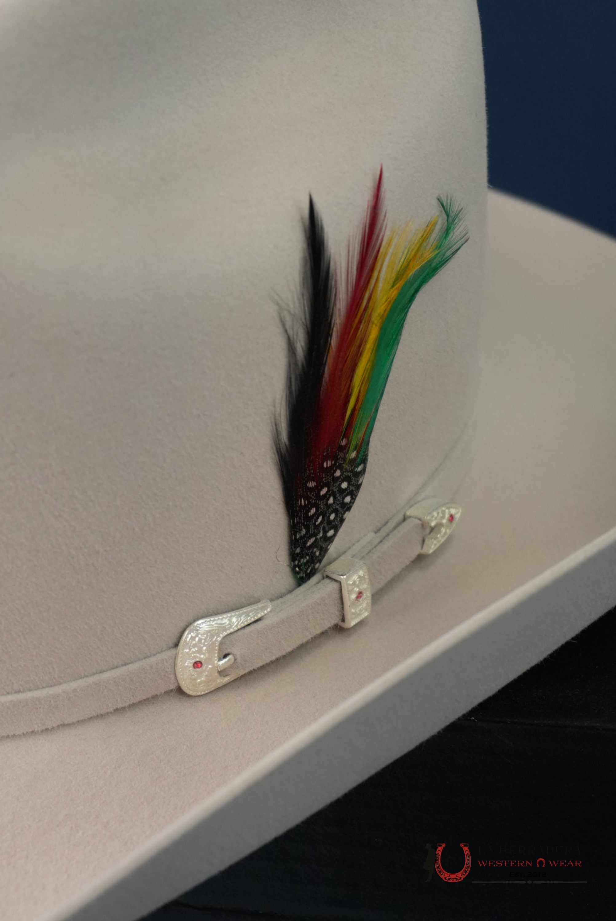 RDR COPA ALTA 6X EL PATRÓN COWBOY HAT SILVER BELLY TEJANA