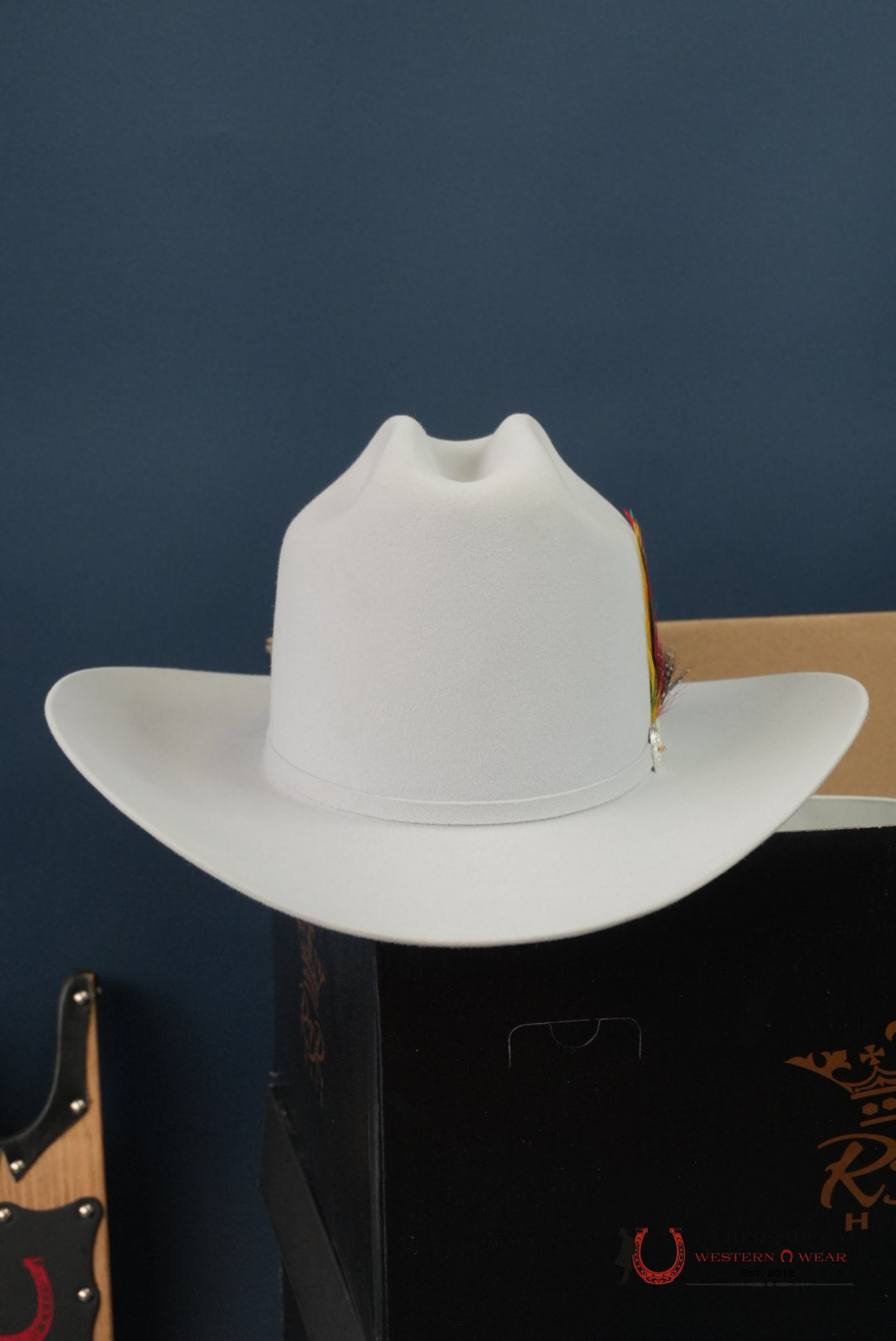 RDR COPA ALTA SILVER GREY 6X EL PATRÓN COWBOY HAT TEJANA