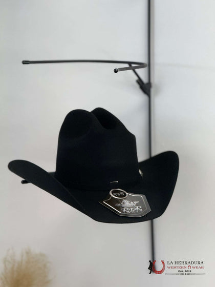 SOMBRERO DE FIELTRO NEGRO RDR MARLBORO 4X