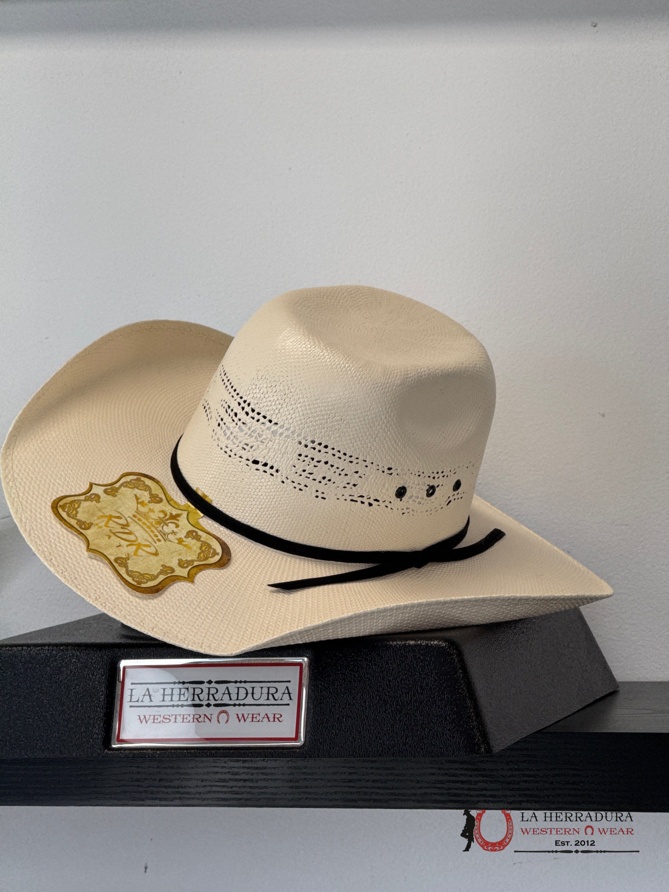 RDR KIDS HAT BLACK KUB145 STRAW HAT NIÑOS