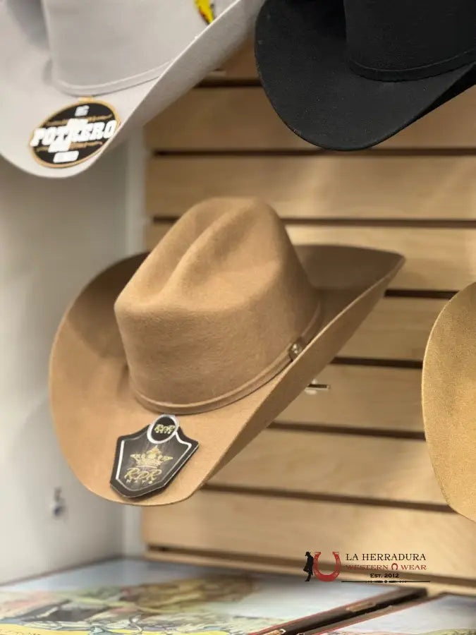 Rdr Pecan Felt Hat 4X Tejana