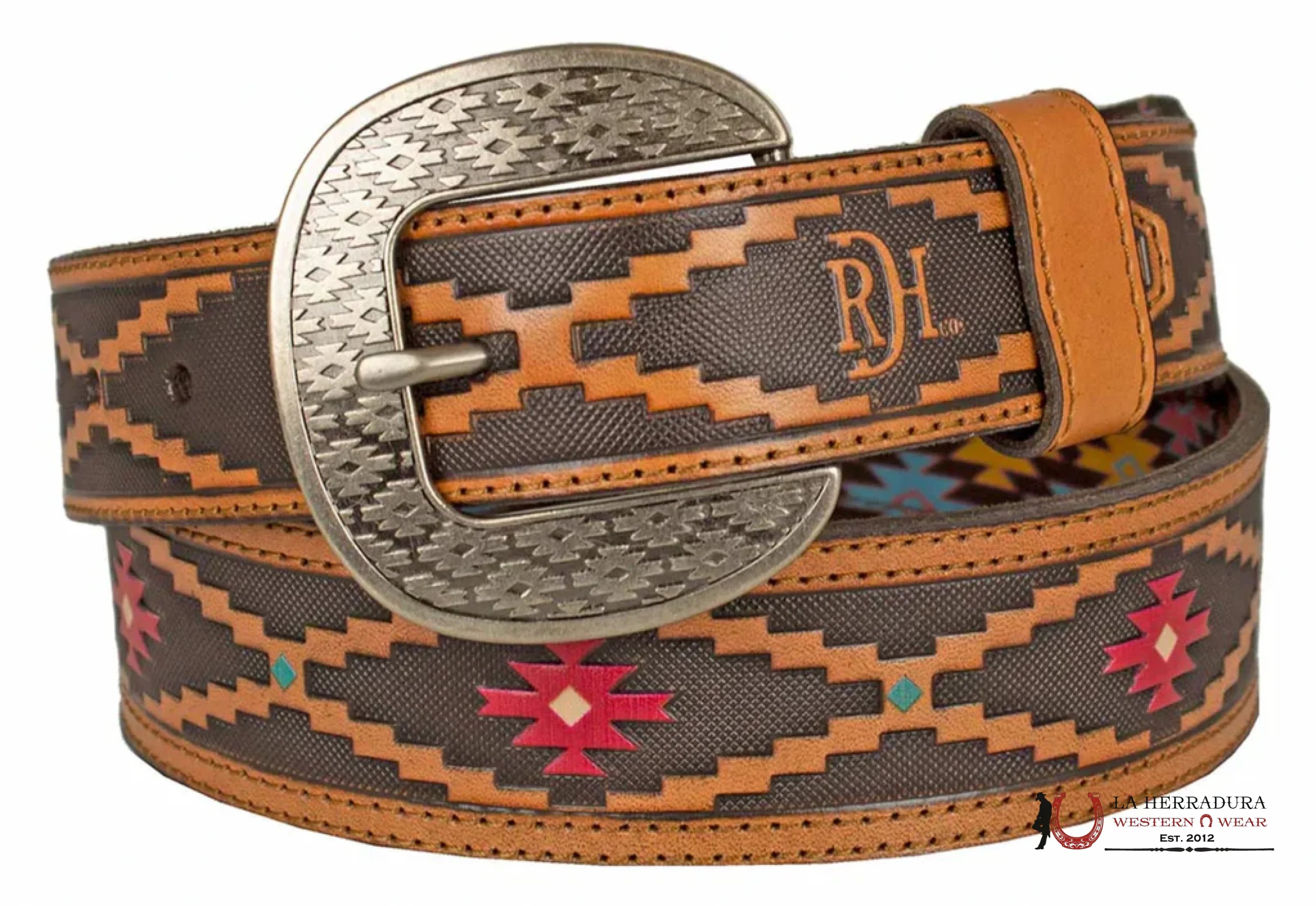 RED DIRT AZTEC ORANGE MENS 23112BE9 CINTURONES HOMBRES