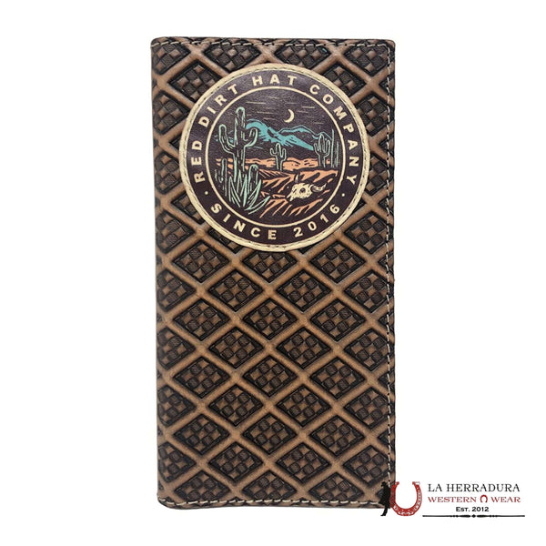 BILLETERA DE RODEO RED DIRT CO CUERO AUTÉNTICO 23111876W9