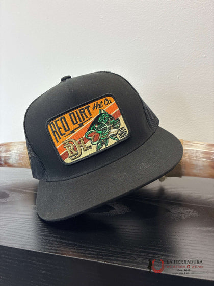 RED DIRT HAT BLACK