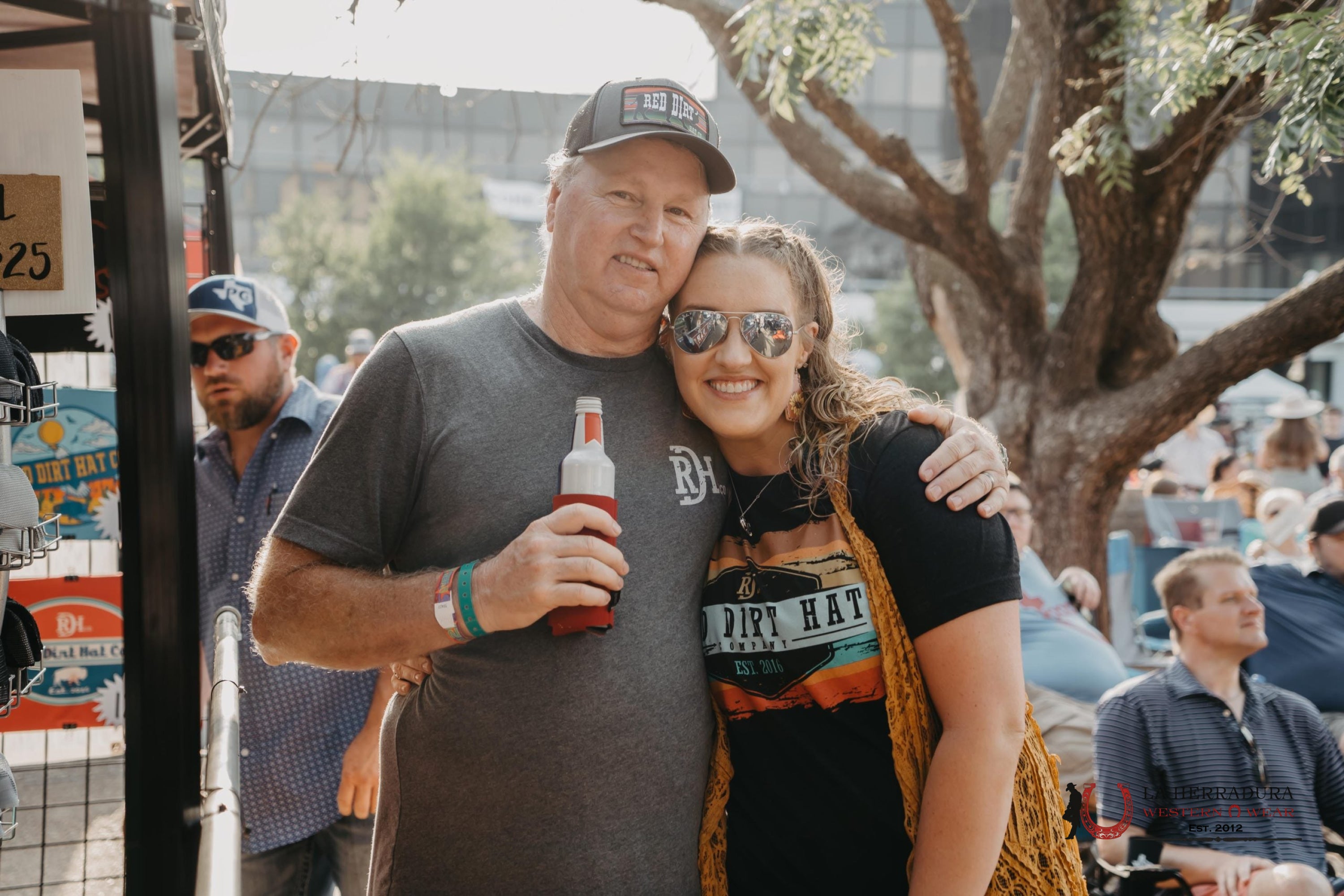 RED DIRT HAT CO. -ARMY PATCH CI8142000BLH1A1 ROPA HOMBRES