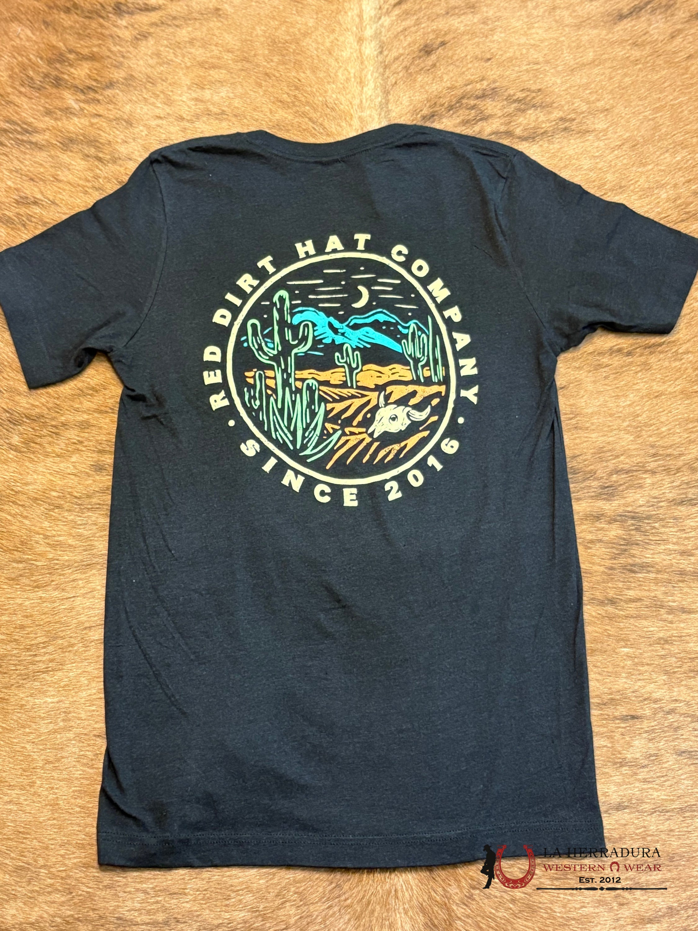 RED DIRT HAT CO. BLACK HEATHER ROPA HOMBRES