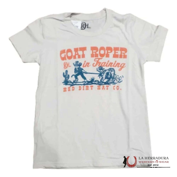 RED DIRT HAT CO. -BOYS GOAT ROPING TSHIRT CK8392000HDU0Y1