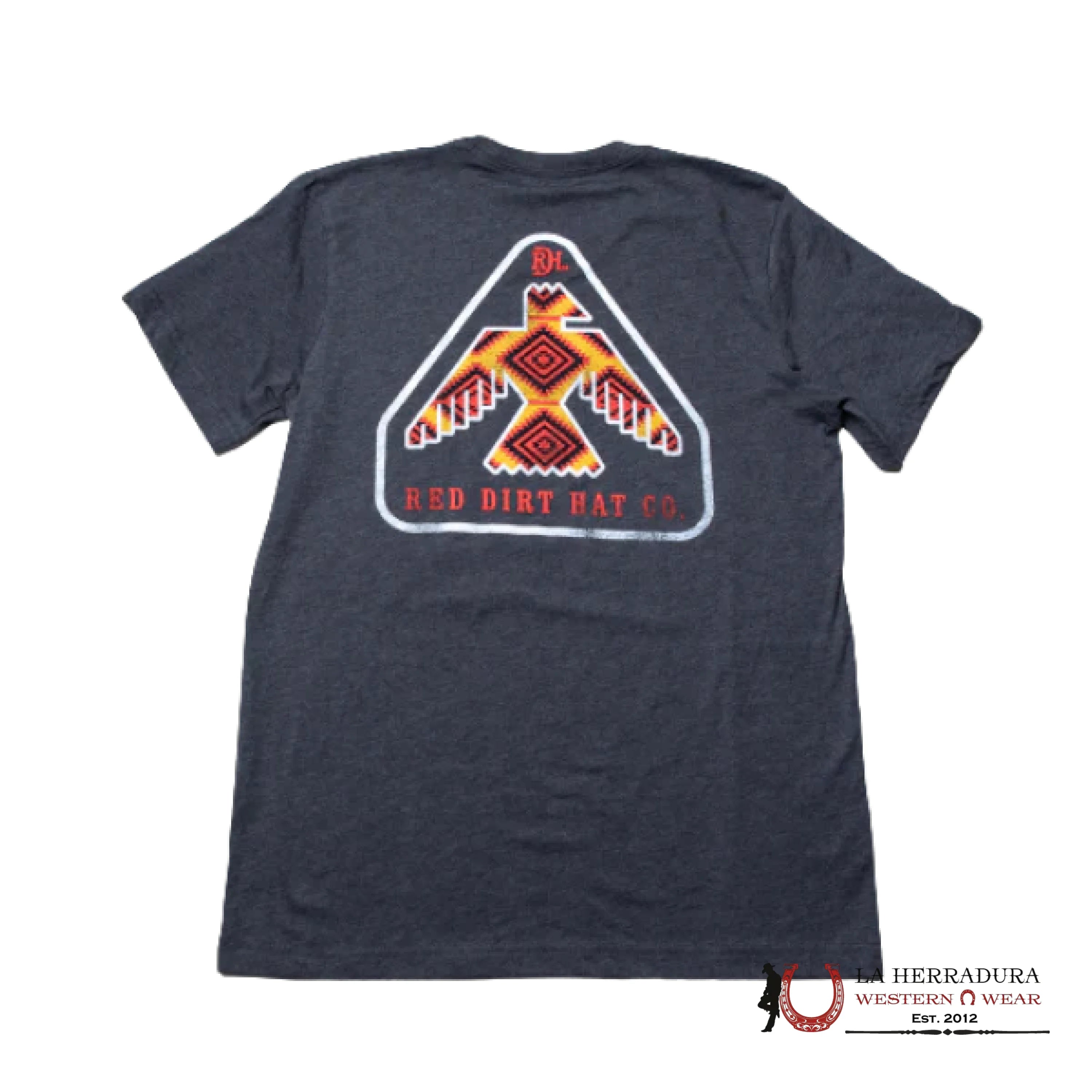 RED DIRT HAT CO. -DARK HEATHER GREY ROPA HOMBRES