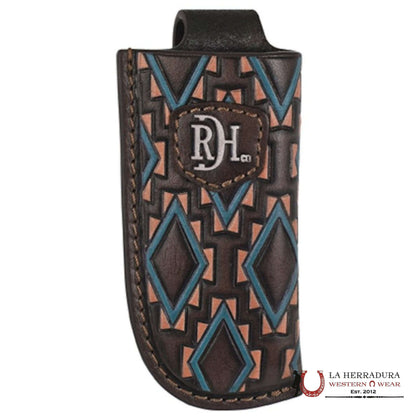 RED DIRT KNIFE SHEATH BROWN PINK AND BLUE 23111537K14