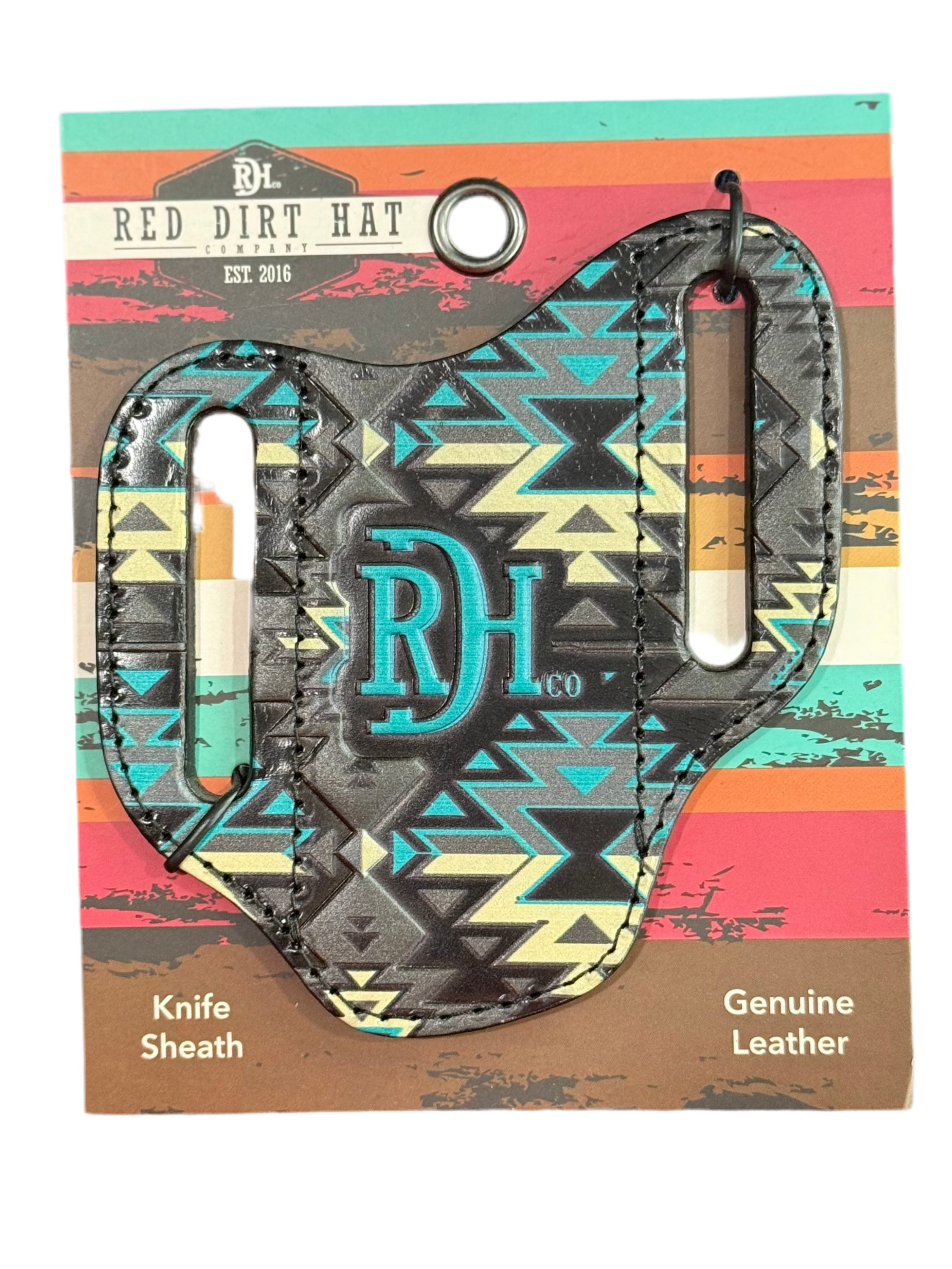 RED DIRT KNIFE SHEATH GENUINE LEATHER 24068882K4 ACCESORIOS