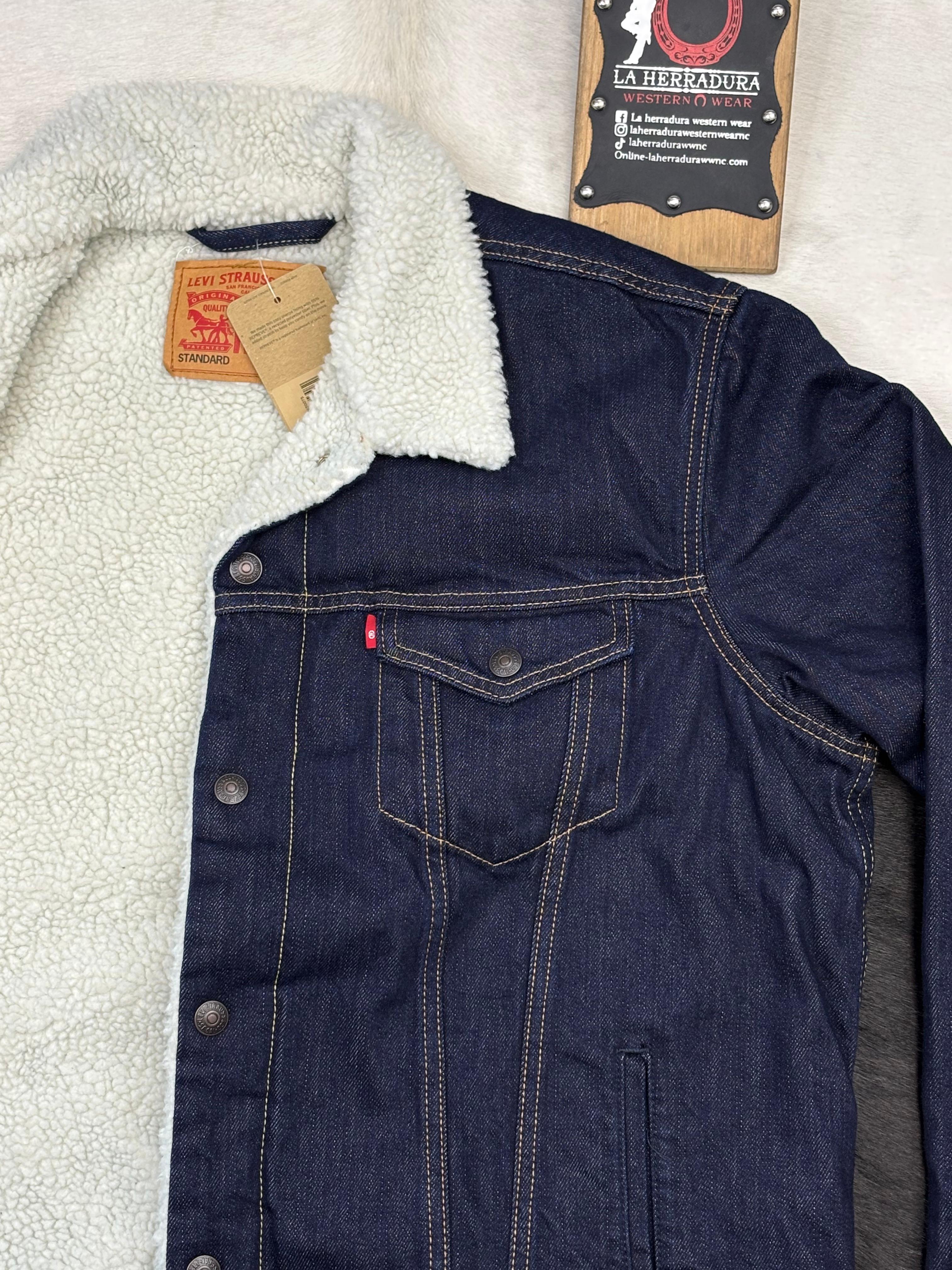 Levi´s Relaxed Fit Trucker Jacket Dark Blue