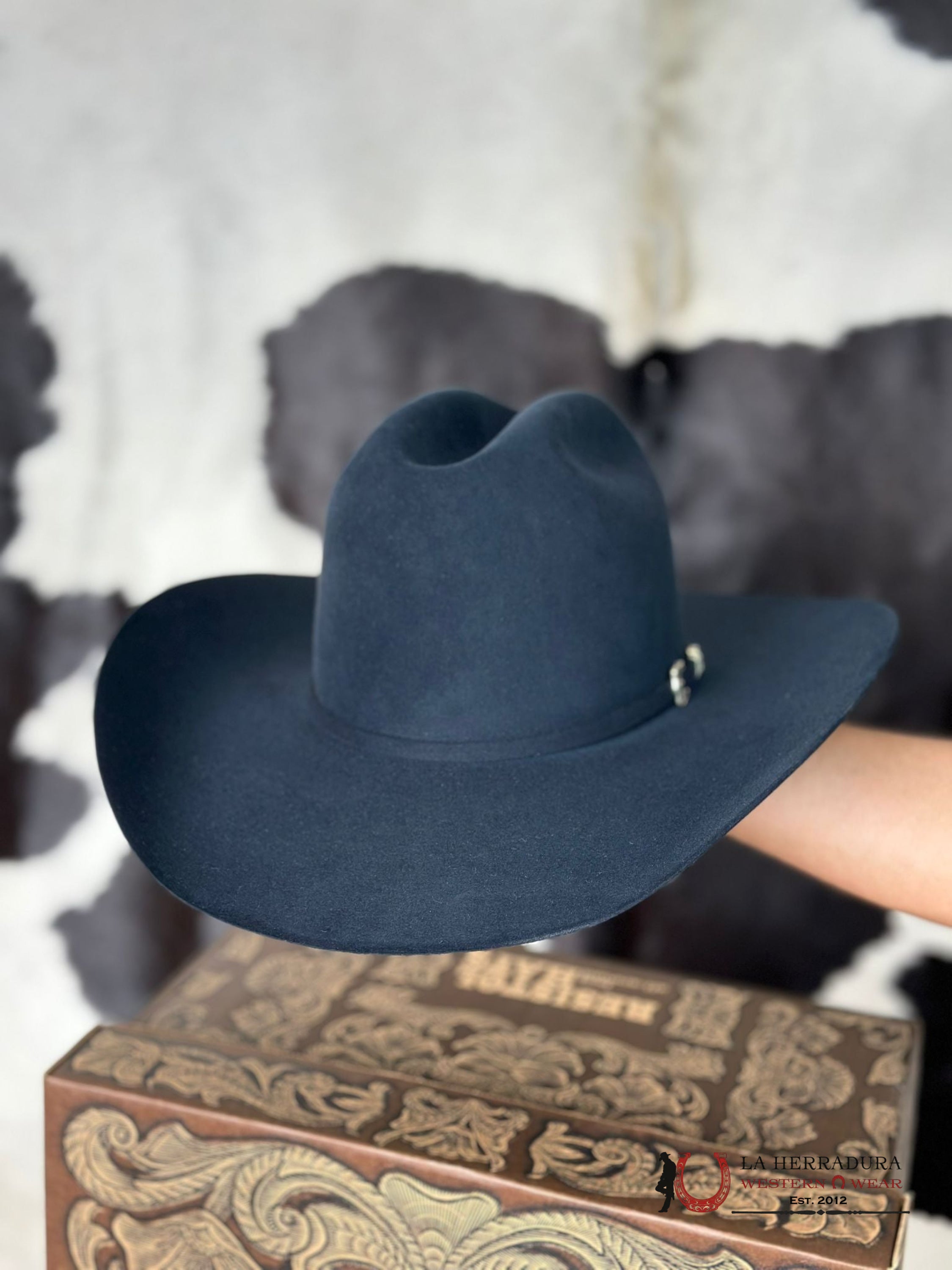 Resistol Grand Navy Blue 30X Tejana