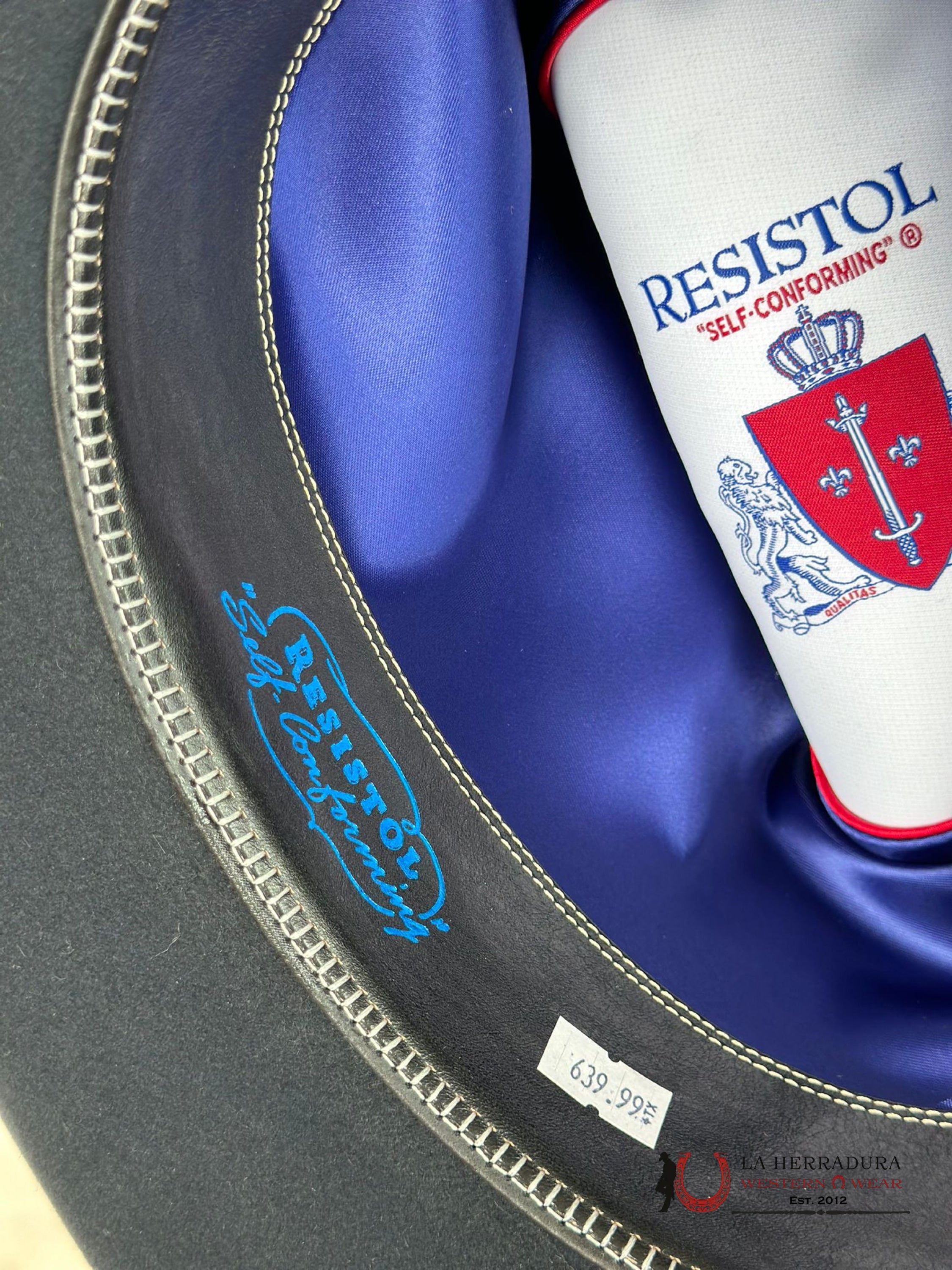 Resistol Grand Navy Blue 30X Tejana