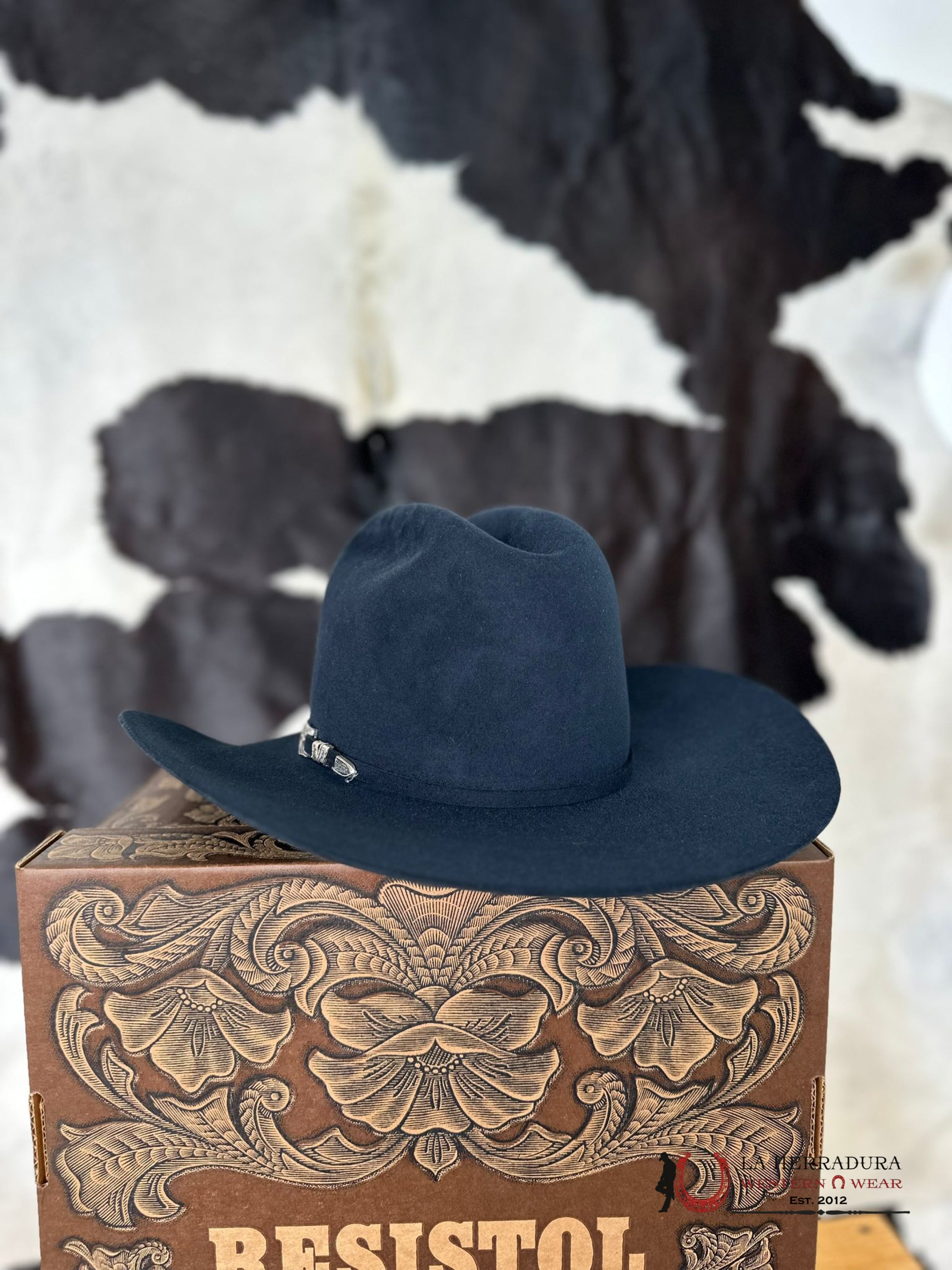 Resistol Grand Navy Blue 30X Tejana