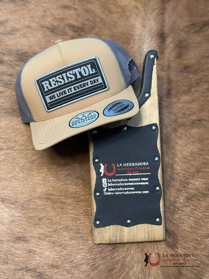 RESISTOL GREY AND TAN