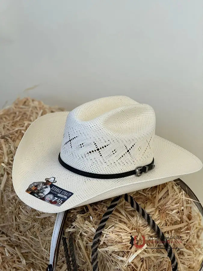 Resistol X George Strait Natural All My Ex’s 20X Straw Hat Tejana