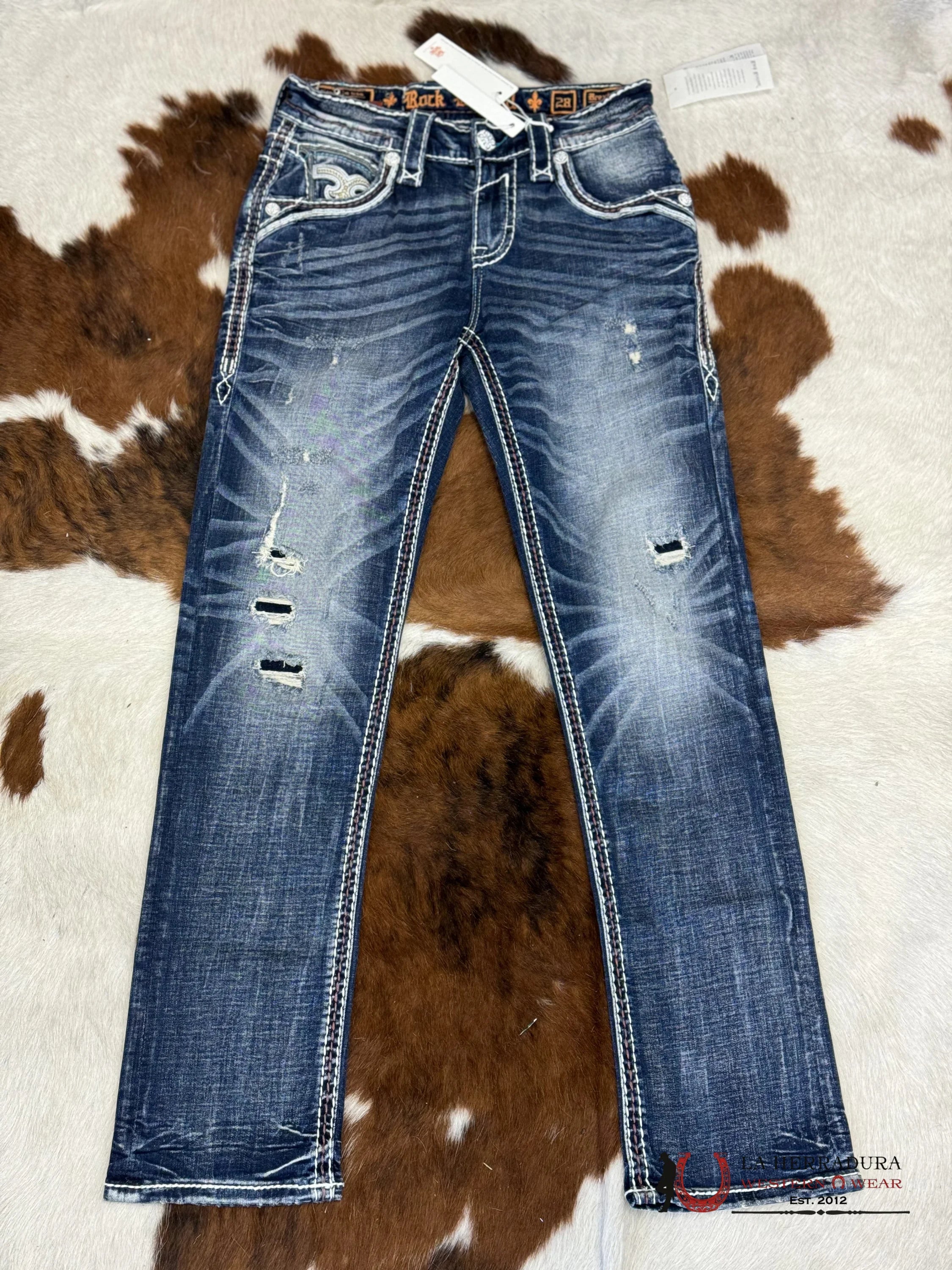 Revival Mens Brexton Straight Ropa Hombres