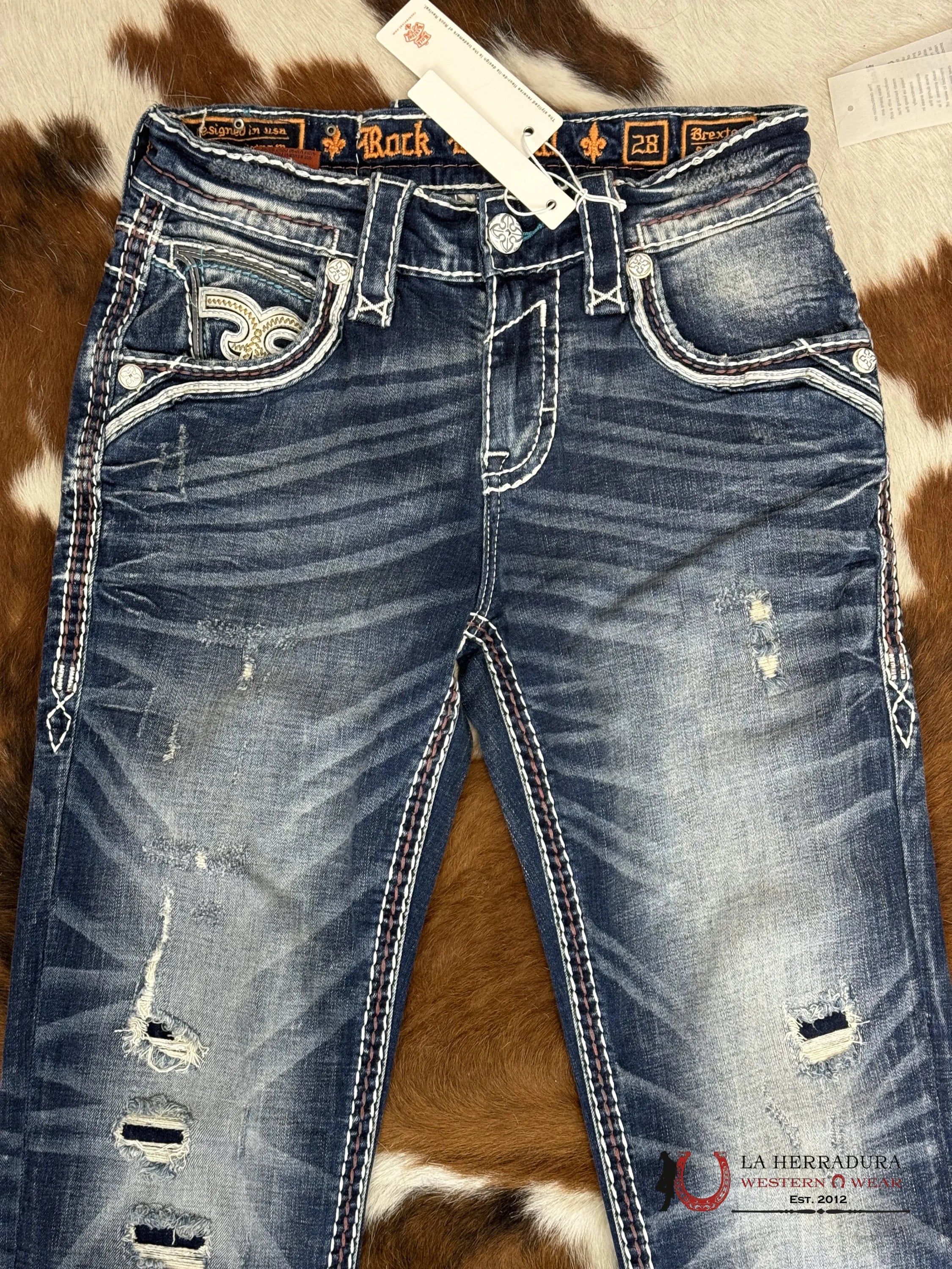 Revival Mens Brexton Straight Ropa Hombres