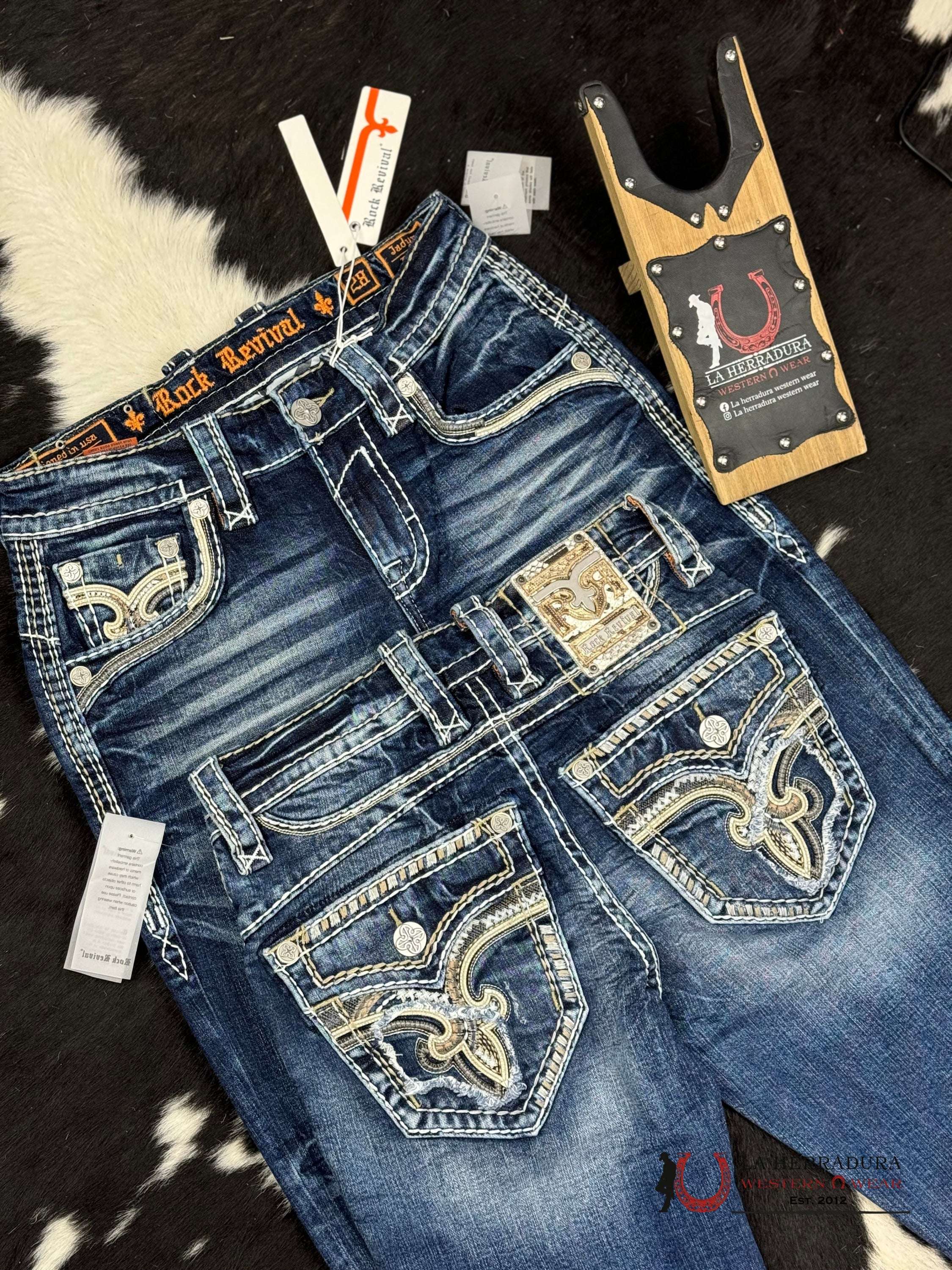 Revival Mens Jeans Jadyn Boot Ropa Hombres