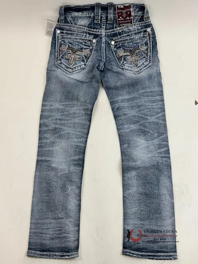 Revival Mens Jeans Jerroll Straight Ropa Hombres