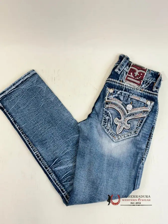 Revival Mens Jeans Jimmie Straight Ropa Hombres