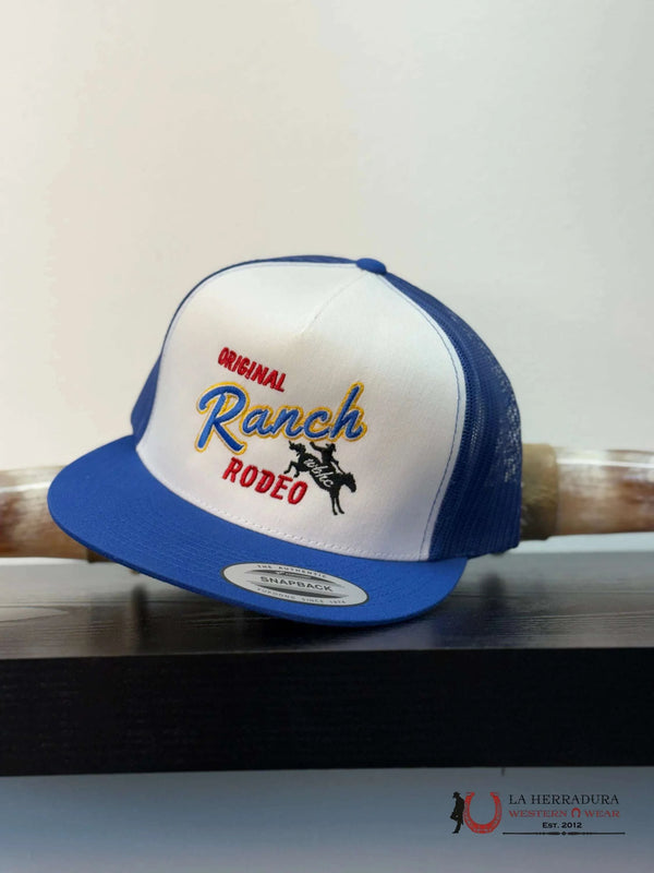 RICHARDSON CAP BLUE Style WHITE RANCH RODEO