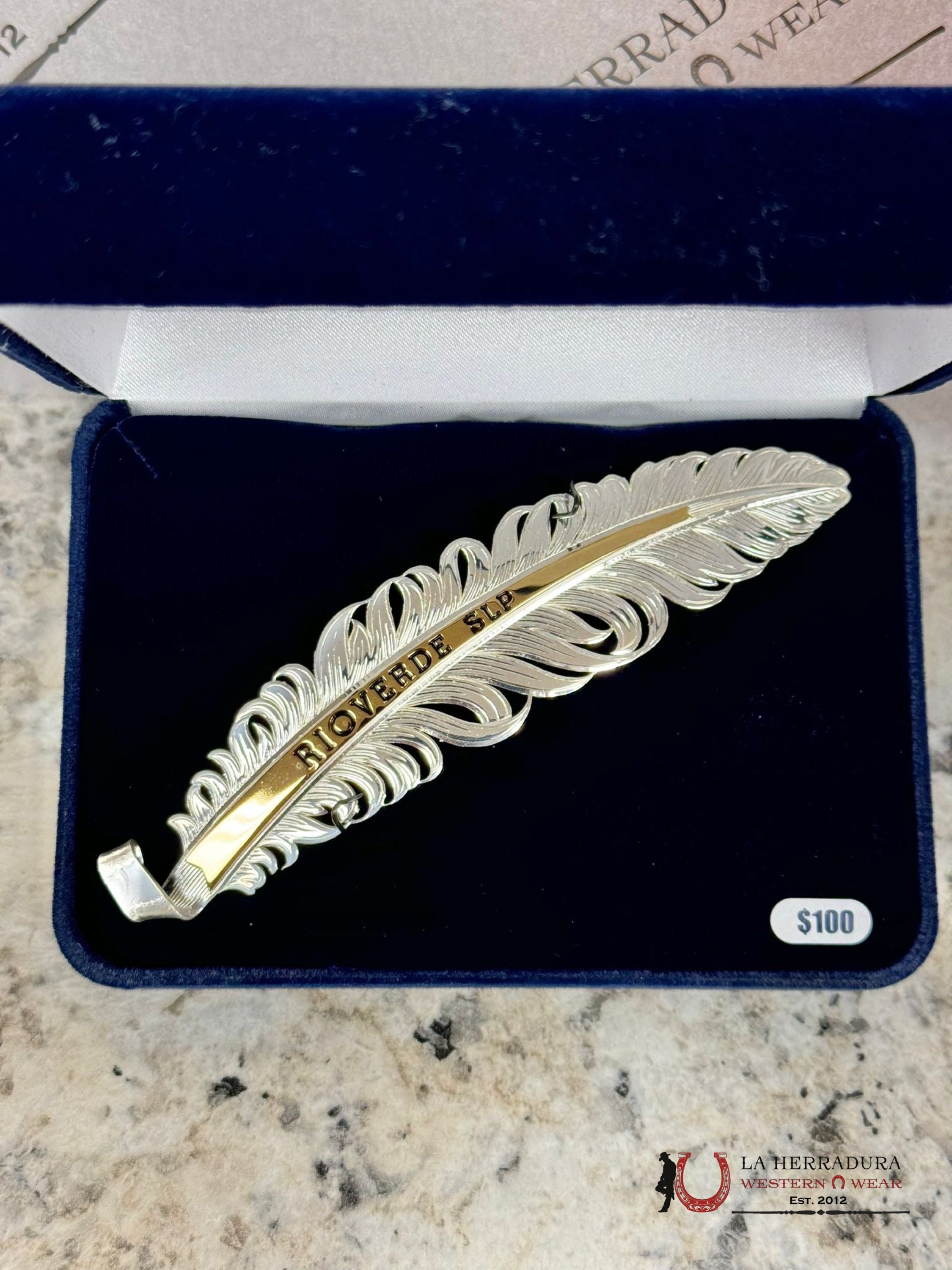 Montana Hat Feather Plata Rioverde Slp Accesorios