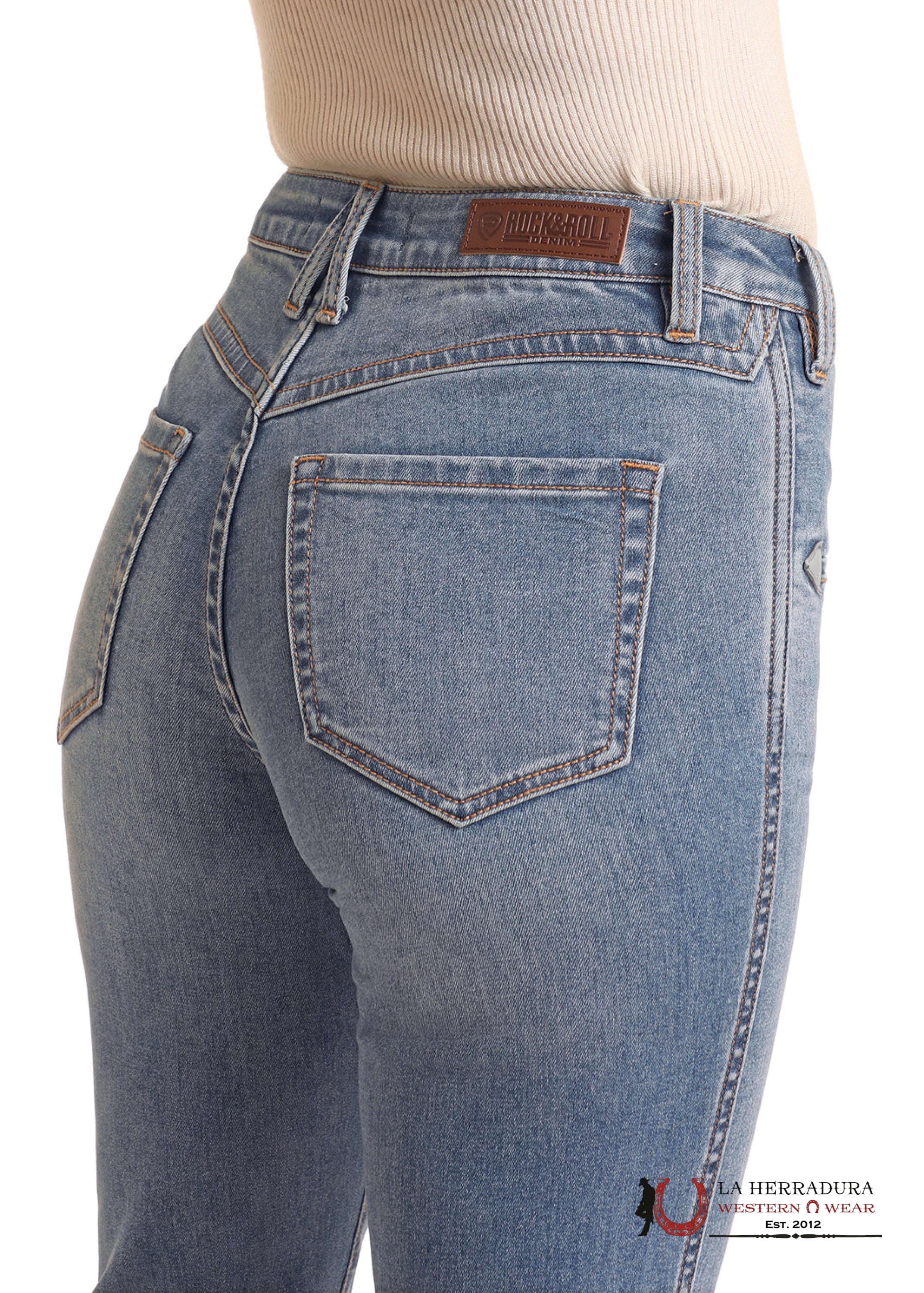ROCK AND ROLL Medium Vintage Smiley Pocket - 6061 ROCK&ROLL JEANS WOMEN