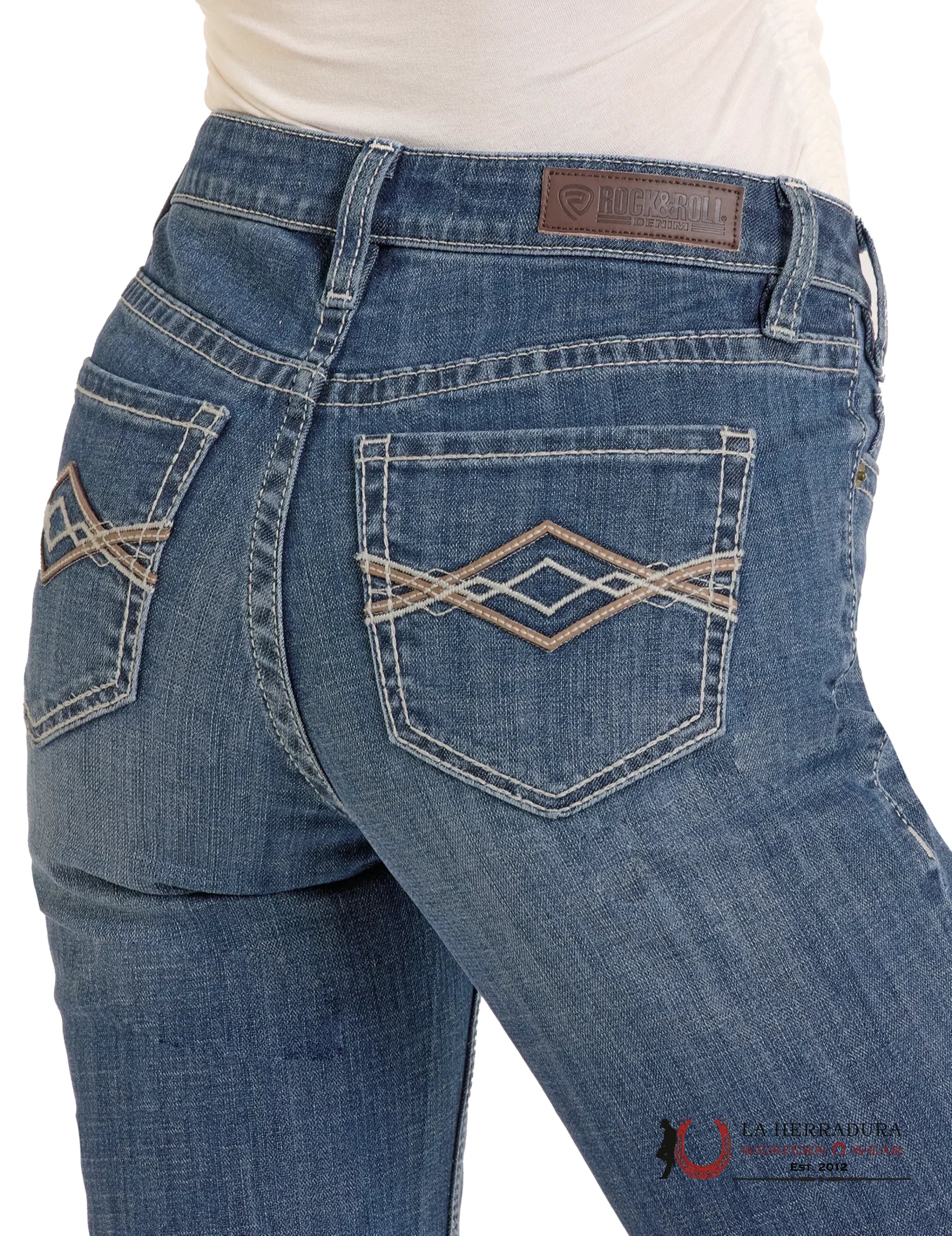 ROCK AND ROLL MEDIUM VINTAGE TROUSER- BW5MD06398 ROCK&ROLL JEANS WOMEN