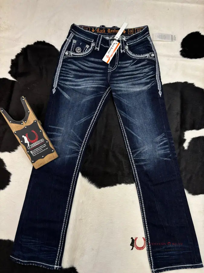 Rock Revival Alvin Boot Cut Jeans Ropa Hombres