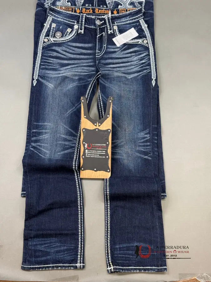 Rock Revival Alvin Boot Cut Jeans Ropa Hombres