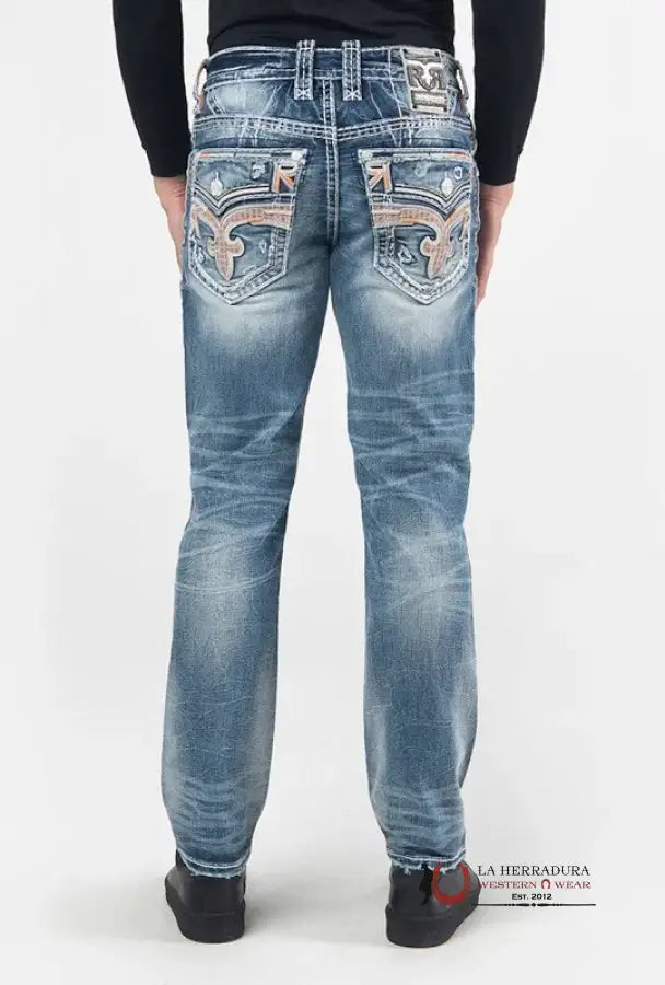 Rock Revival Arlo Straight Leg Jean Ropa Hombres