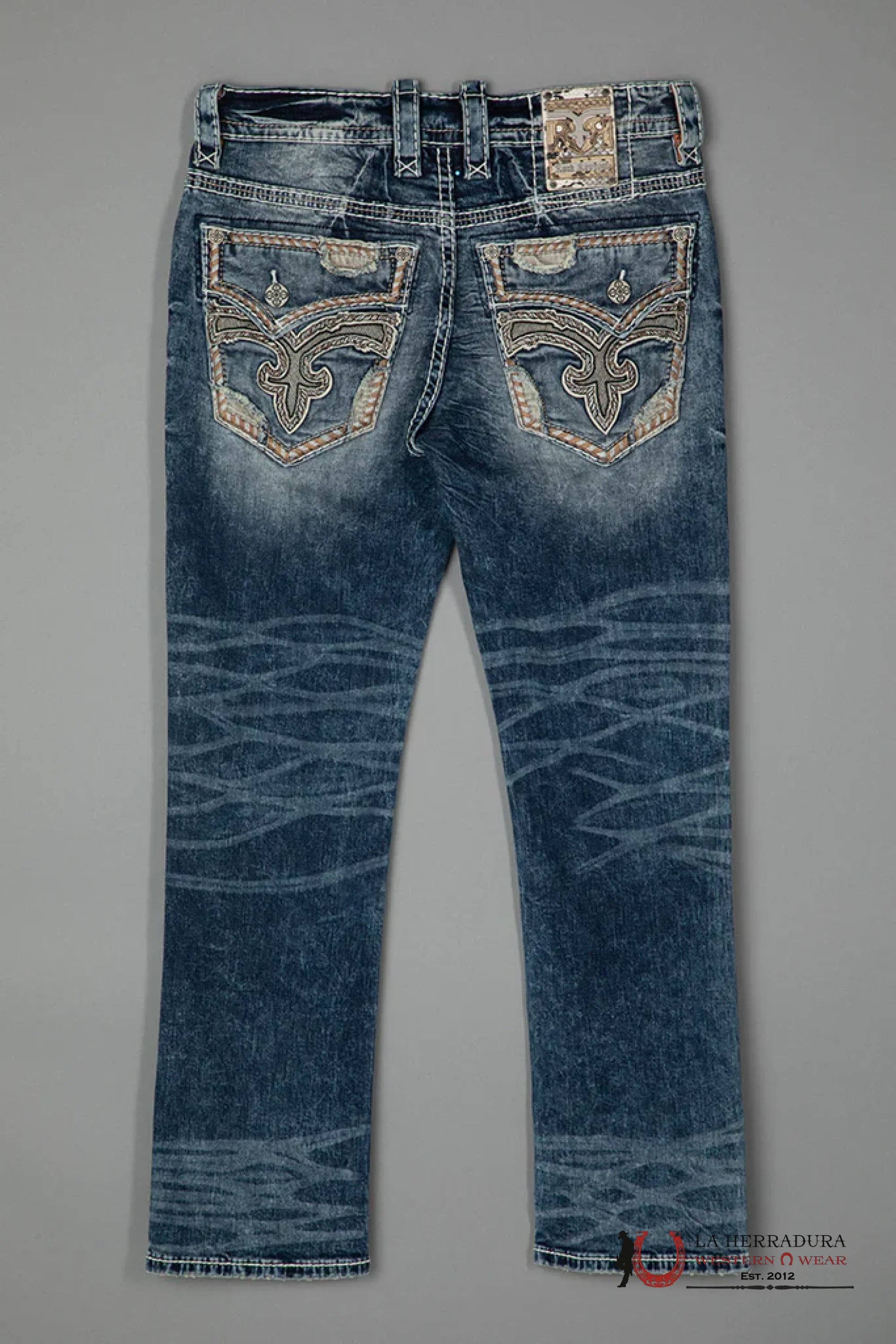 ROCK REVIVAL JAXSON STRAIGHT JEAN ROPA HOMBRES