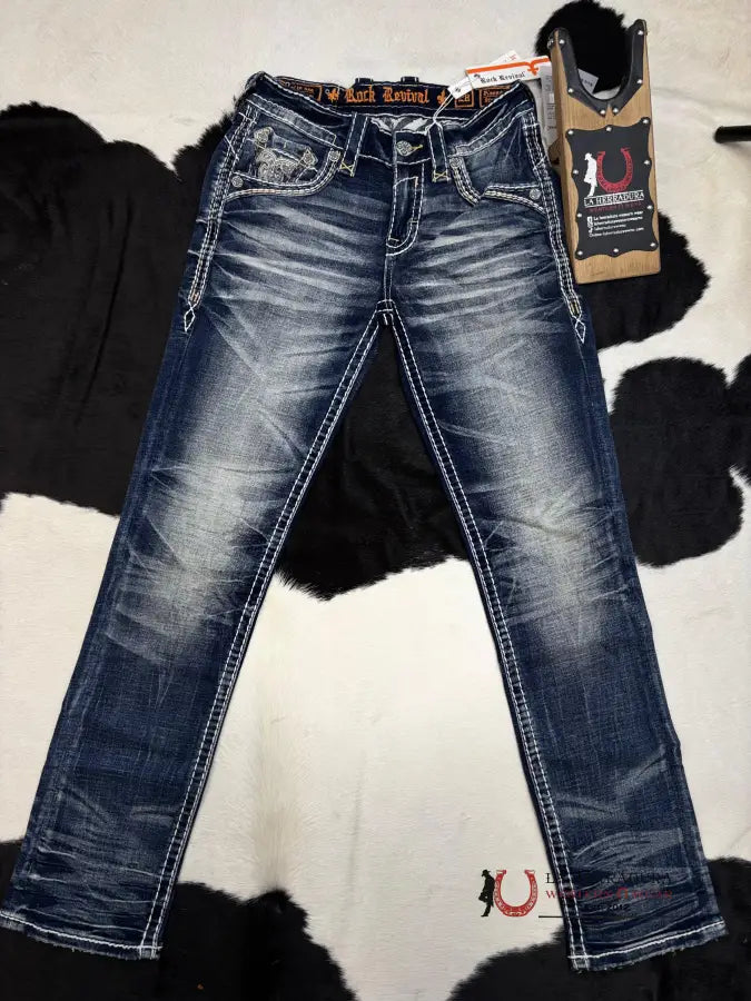 Rock Revival Keenan Straight Mens Jeans Ropa Hombres